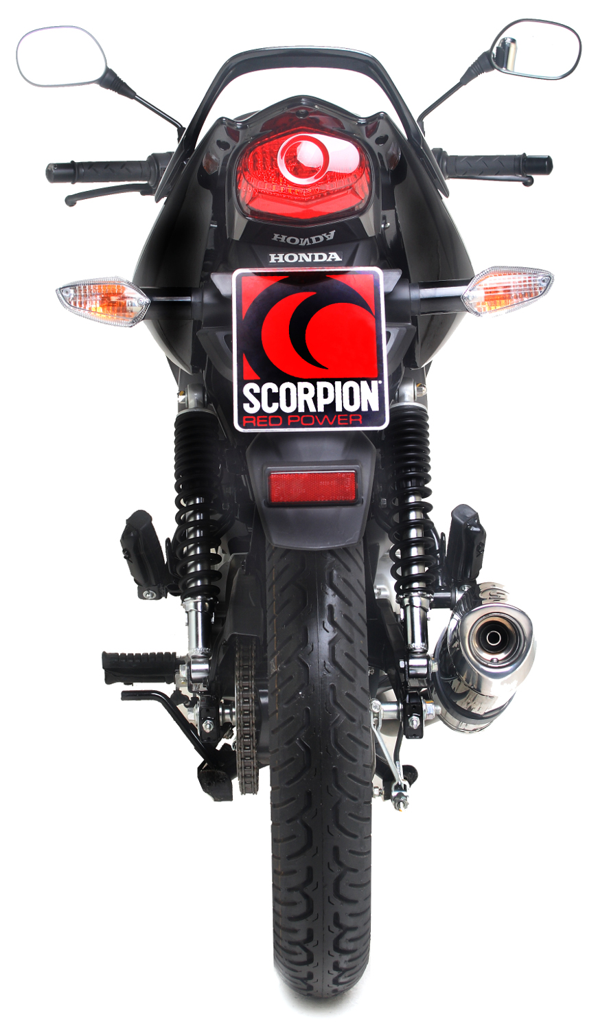 Scorpion Factory Endtopf mit Krümmeranlage in für Honda CBF 125