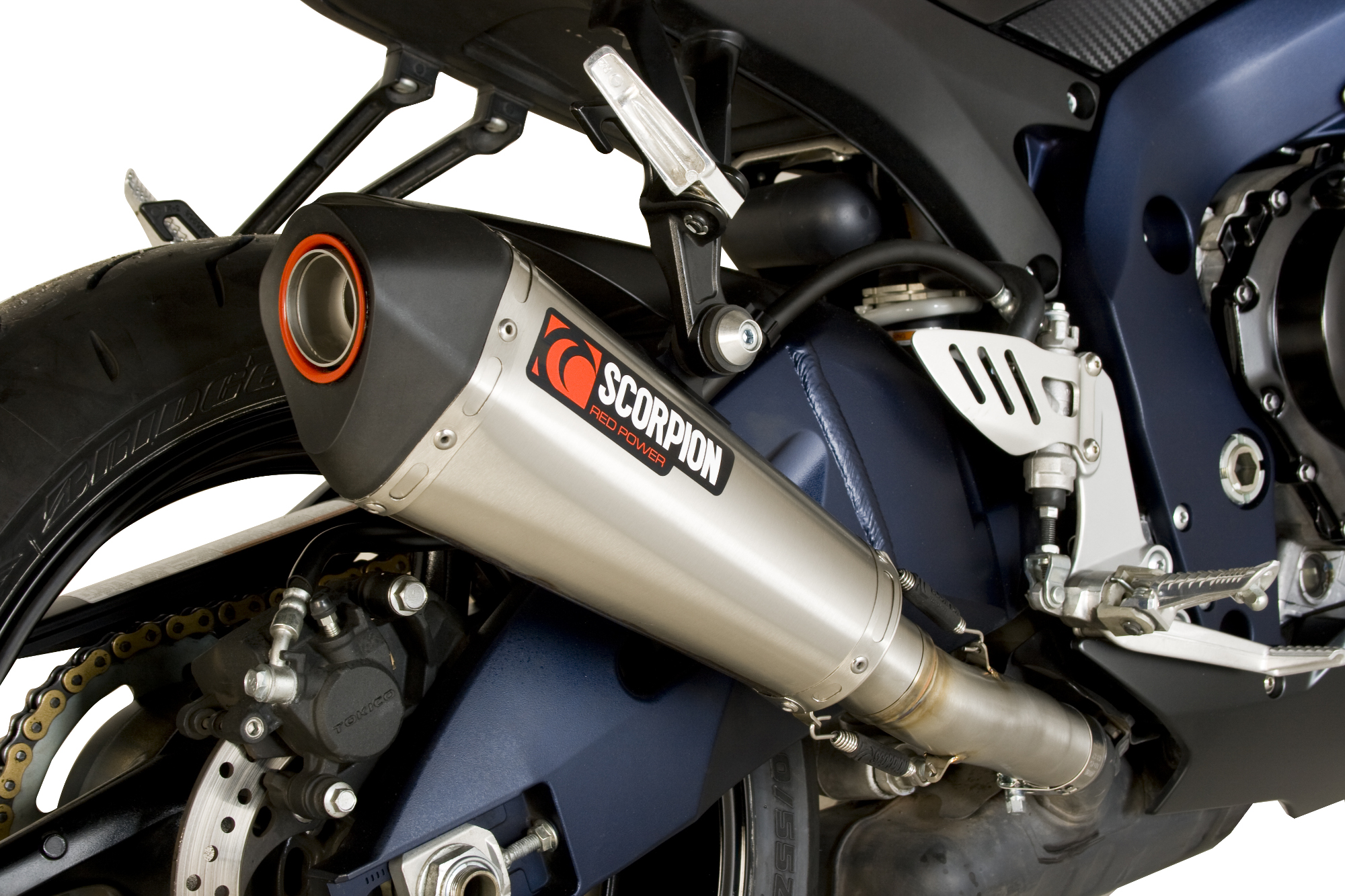 Scorpion Serket Taper Auspuff für Suzuki GSX R 600 / 750 2008-2010 Motorräder