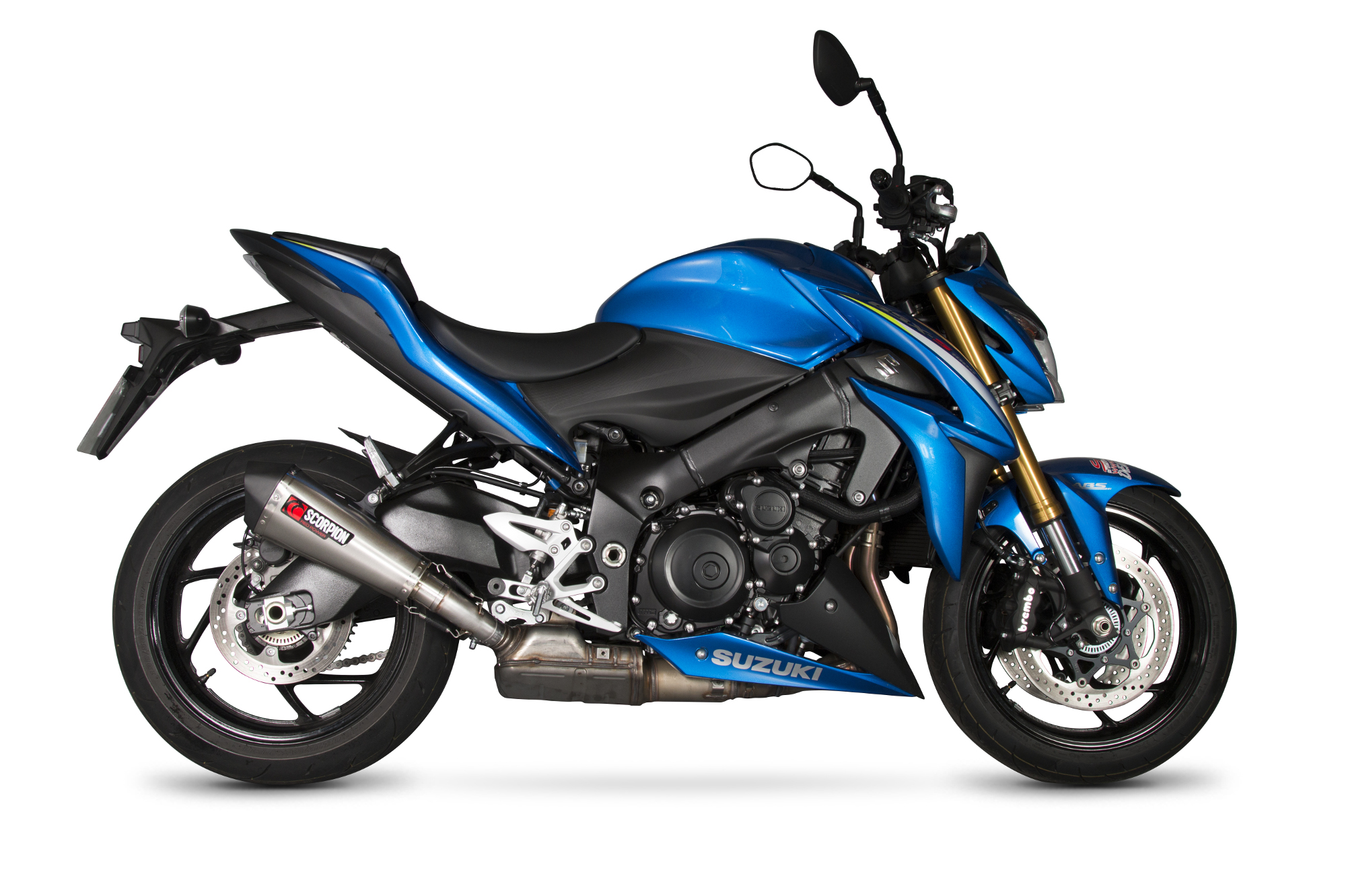 Scorpion Serket Taper Auspuff für Suzuki GSX S 1000 / 1000 F 2015-2020 Motorräder