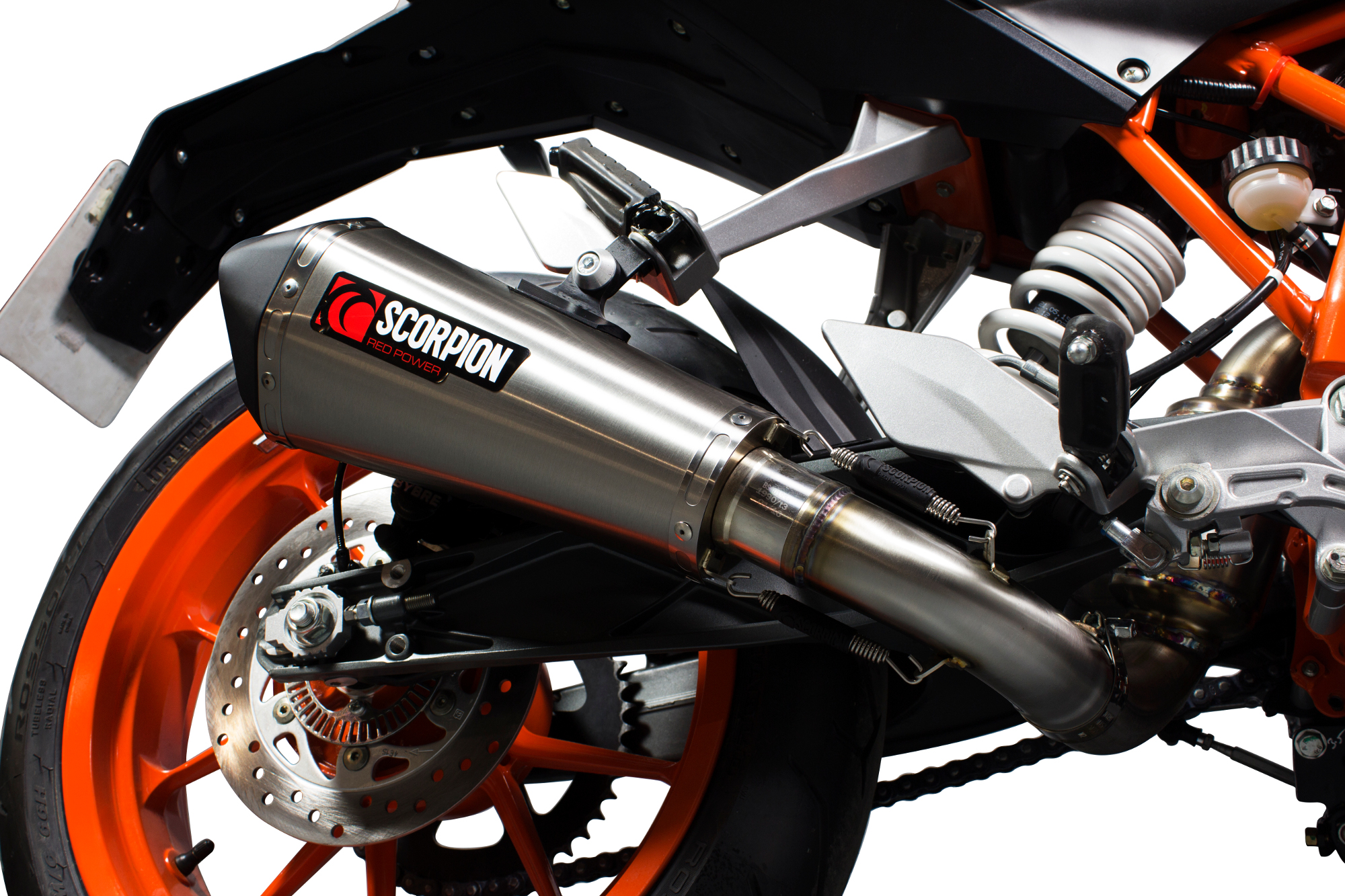Scorpion Serket Taper 3/4 System in für KTM Duke 390 2013-2016 Motorräder