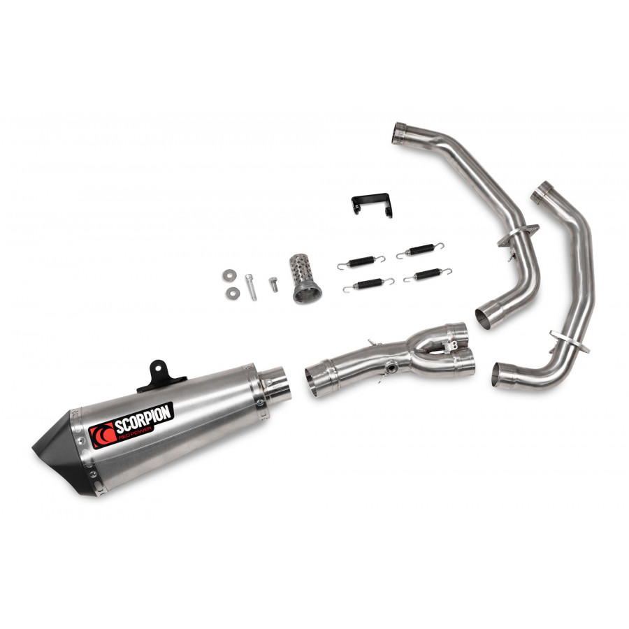 Scorpion Serket Taper Komplettanlage für Yamaha XSR 700 2021-2023 Motorräder