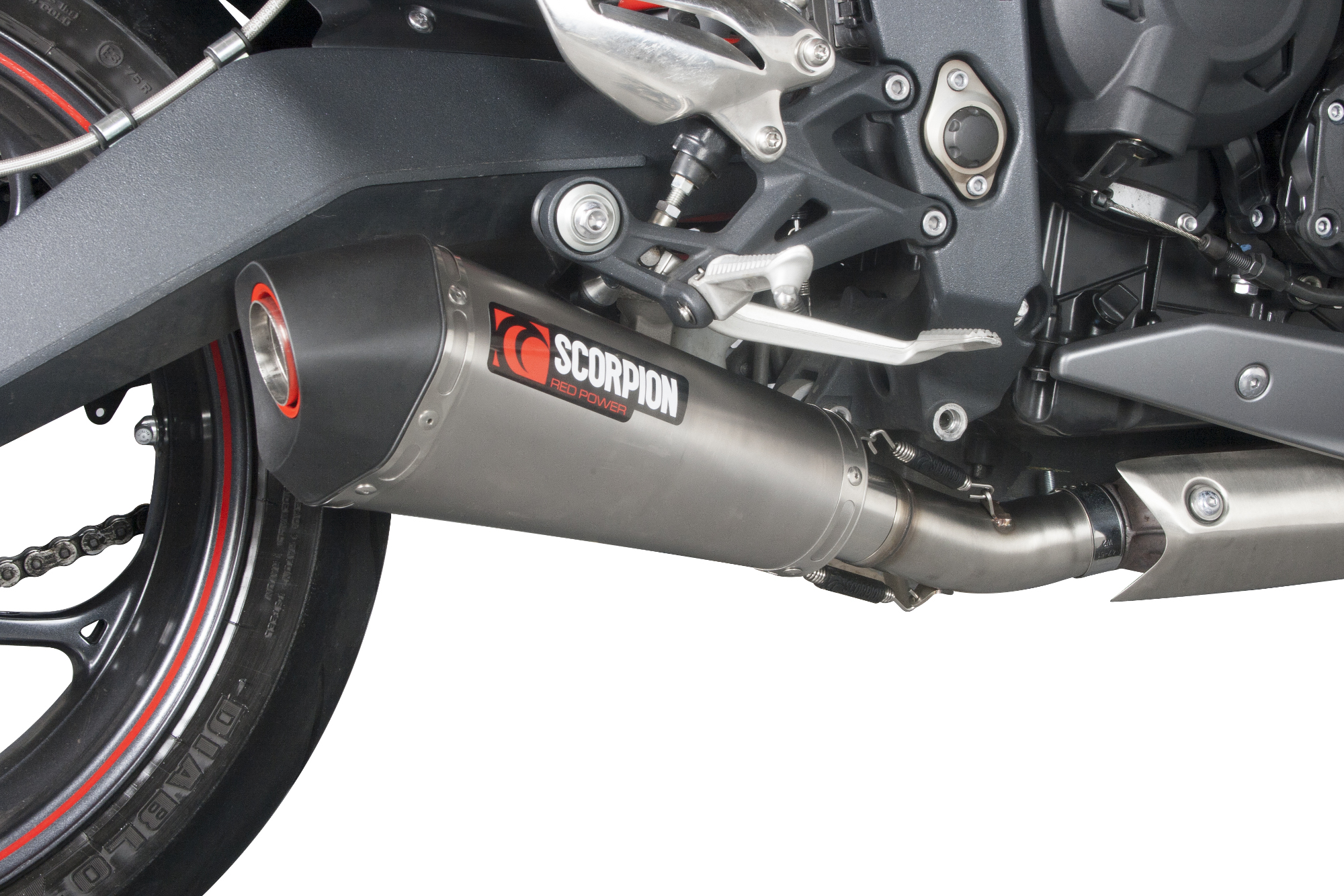 Scorpion Serket Taper Auspuff für Triumph Street Triple 675 / R 2013-2016 Motorräder