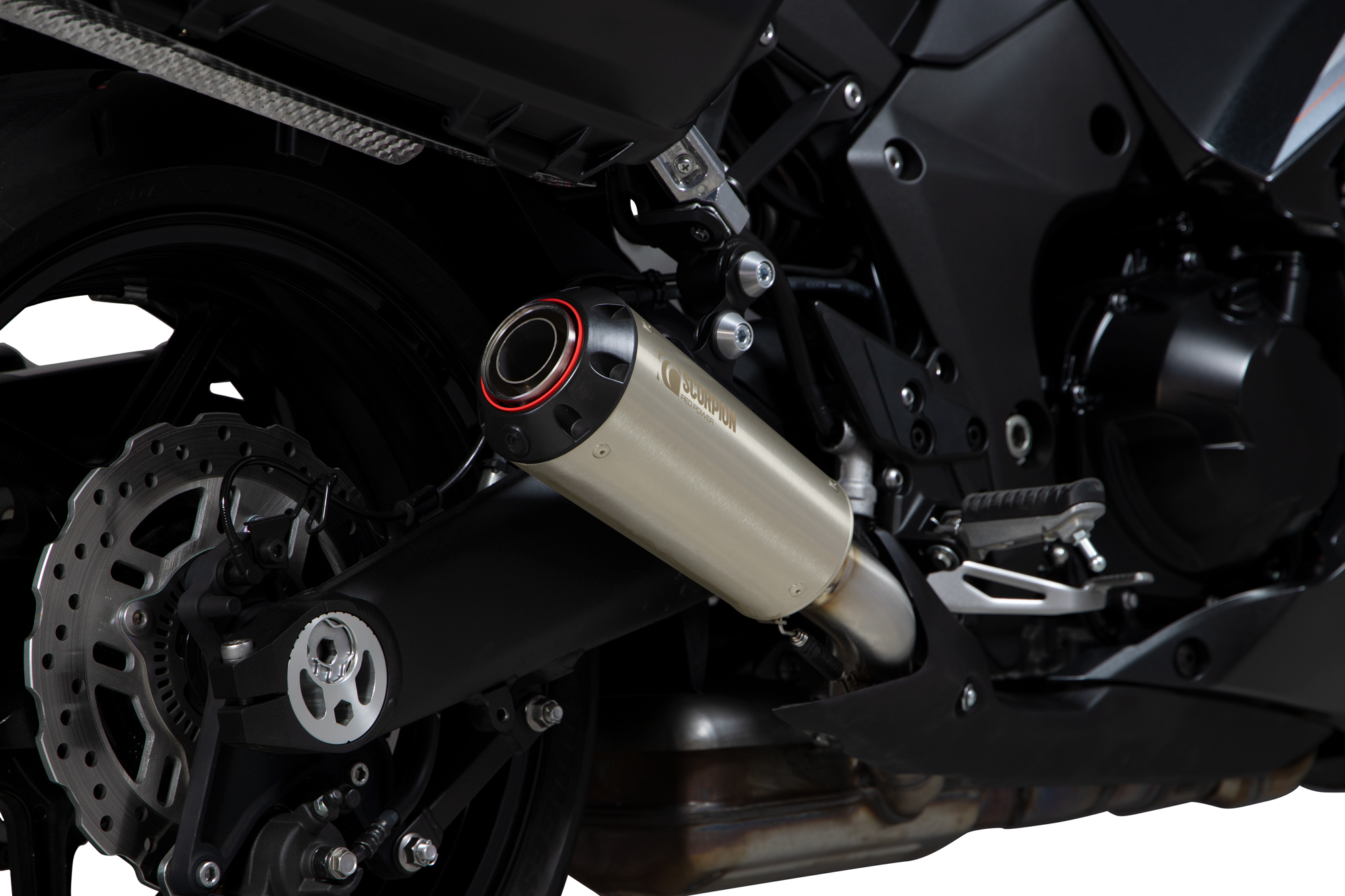 Scorpion Red Power Auspuff für Kawasaki Z 1000 SX 2017-2019 Motorräder