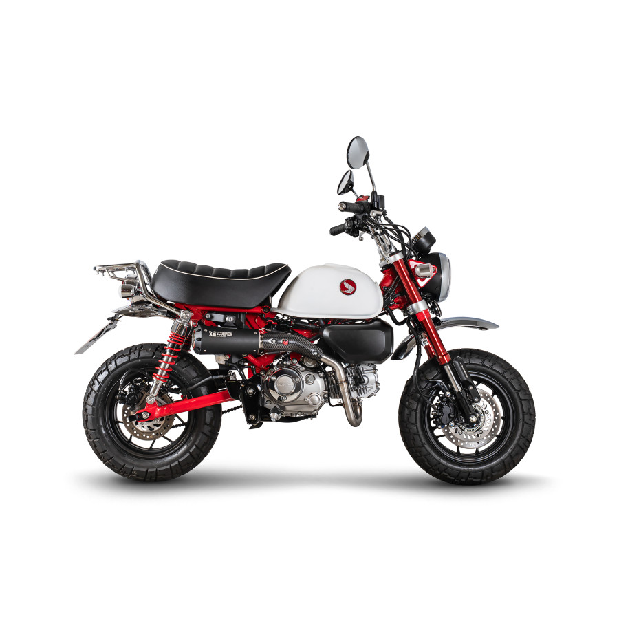 Scorpion Red Power Komplettanlage für Honda Monkey 125 2025 Motorräder