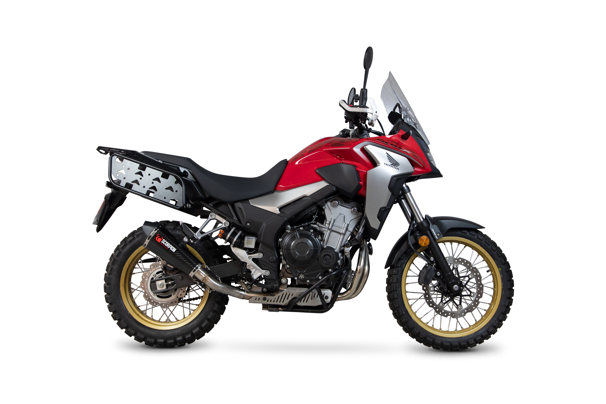 Scorpion Serket Taper Auspuff für Honda CB 500 X 2019-2020 Motorräder