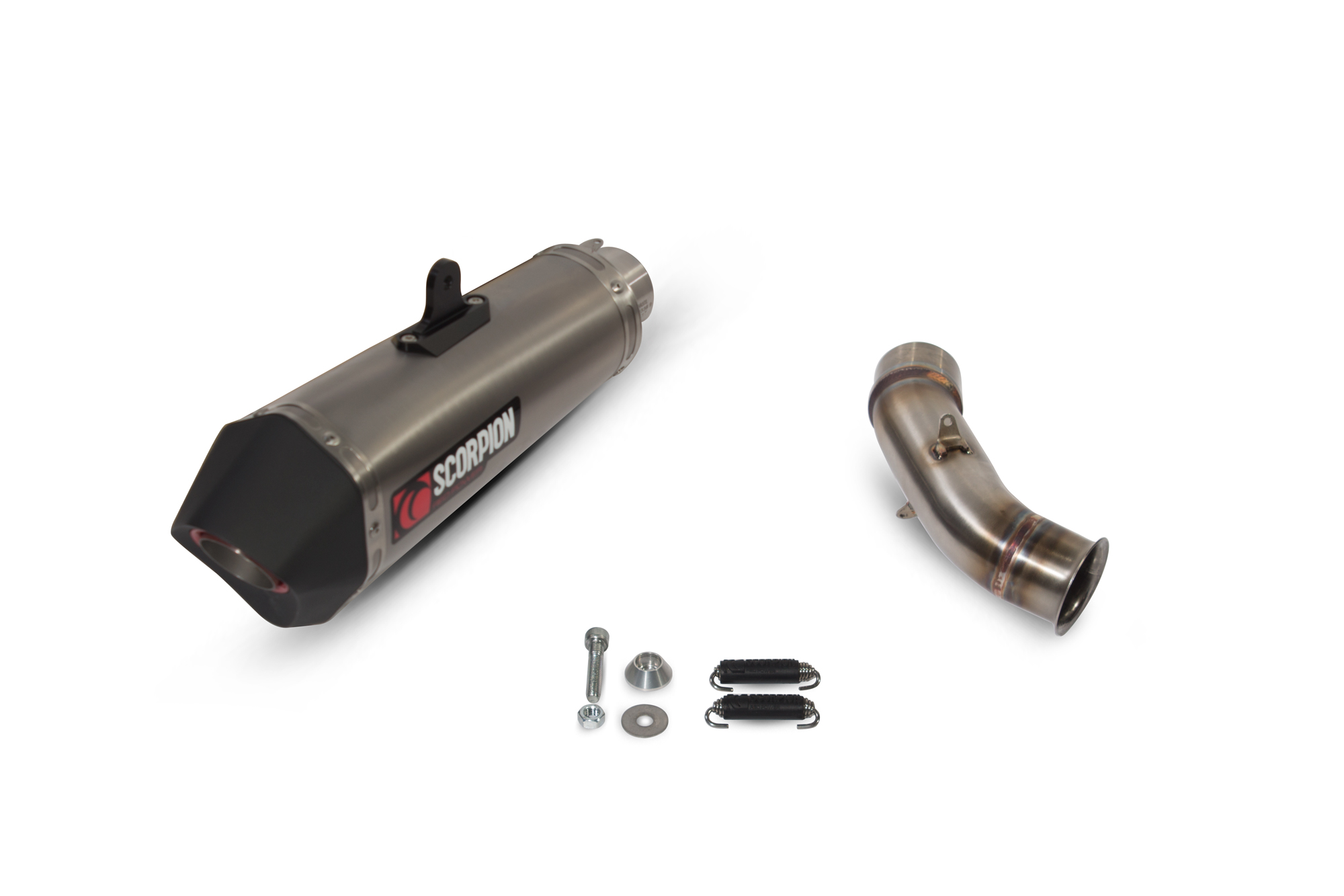 Scorpion Serket Taper Auspuff für KTM Duke 125 2017-2020 Motorräder