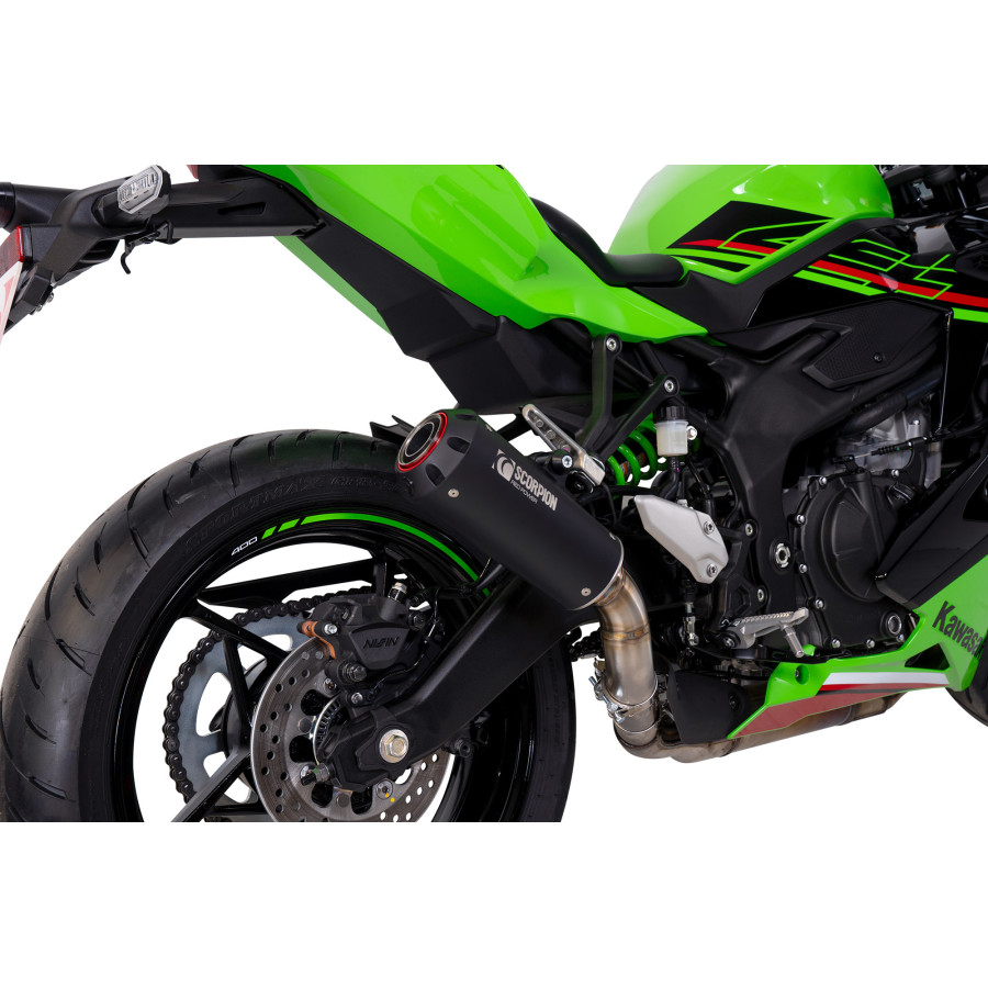 Scorpion Red Power Auspuff für Kawasaki Ninja ZX 4 RR 2023 Motorräder