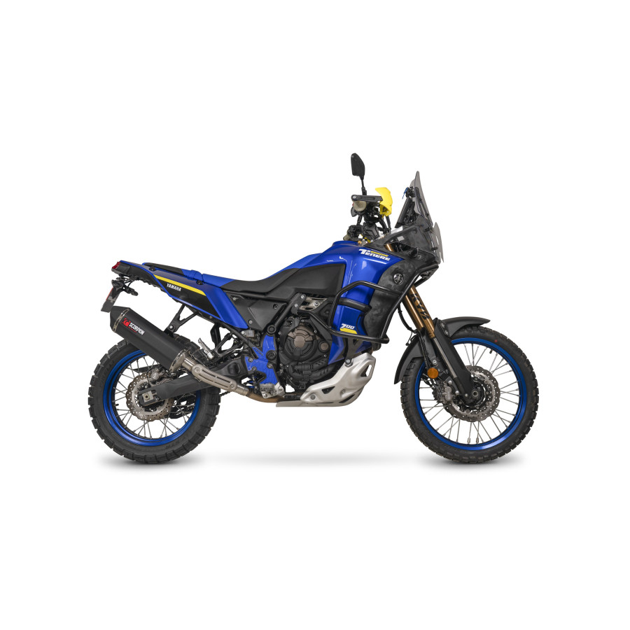 Scorpion Serket Parallel Auspuff für Yamaha Tenere 700 World Raid 2022-2023 Motorräder