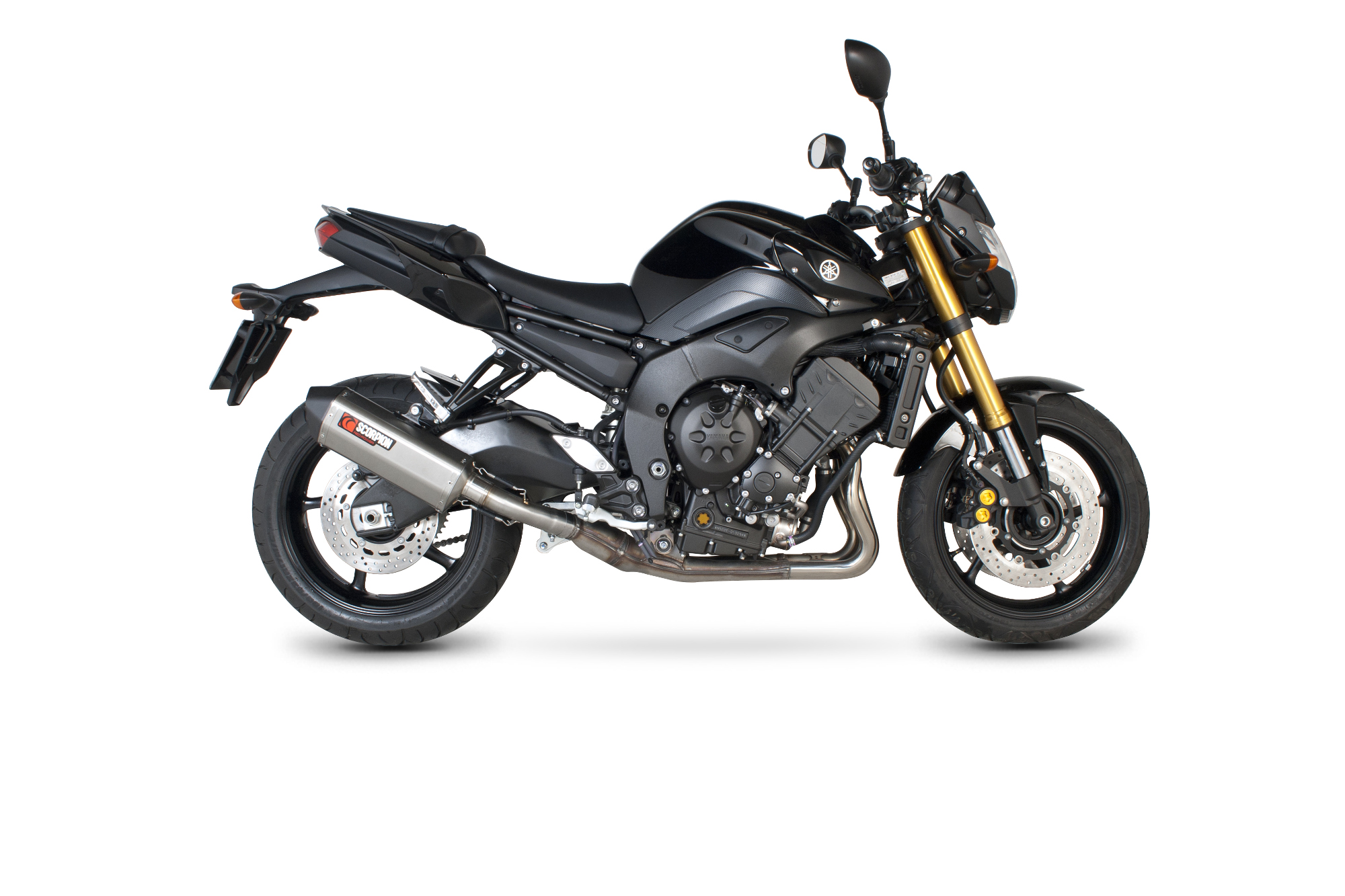 Scorpion Serket Parallel Auspuff für Yamaha FZ 8 / Fazer 8 2010-2016 Motorräder