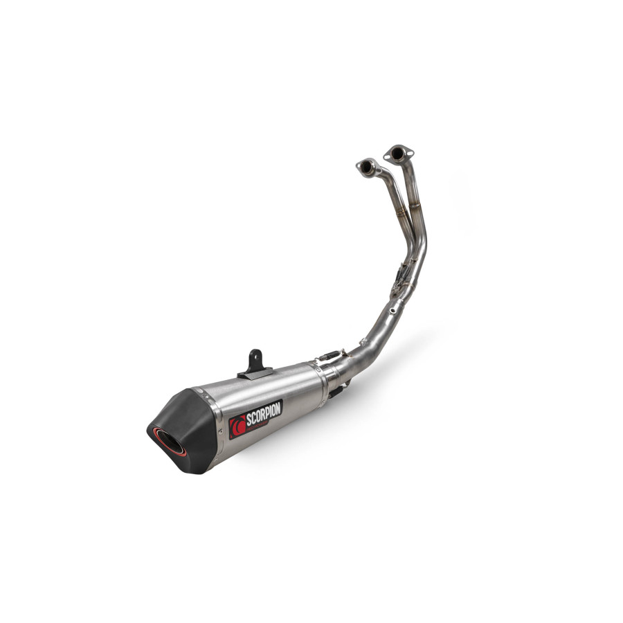 Scorpion Serket Taper Komplettanlage für Kawasaki Ninja 400 / 250 2018-2023 Motorrad!
