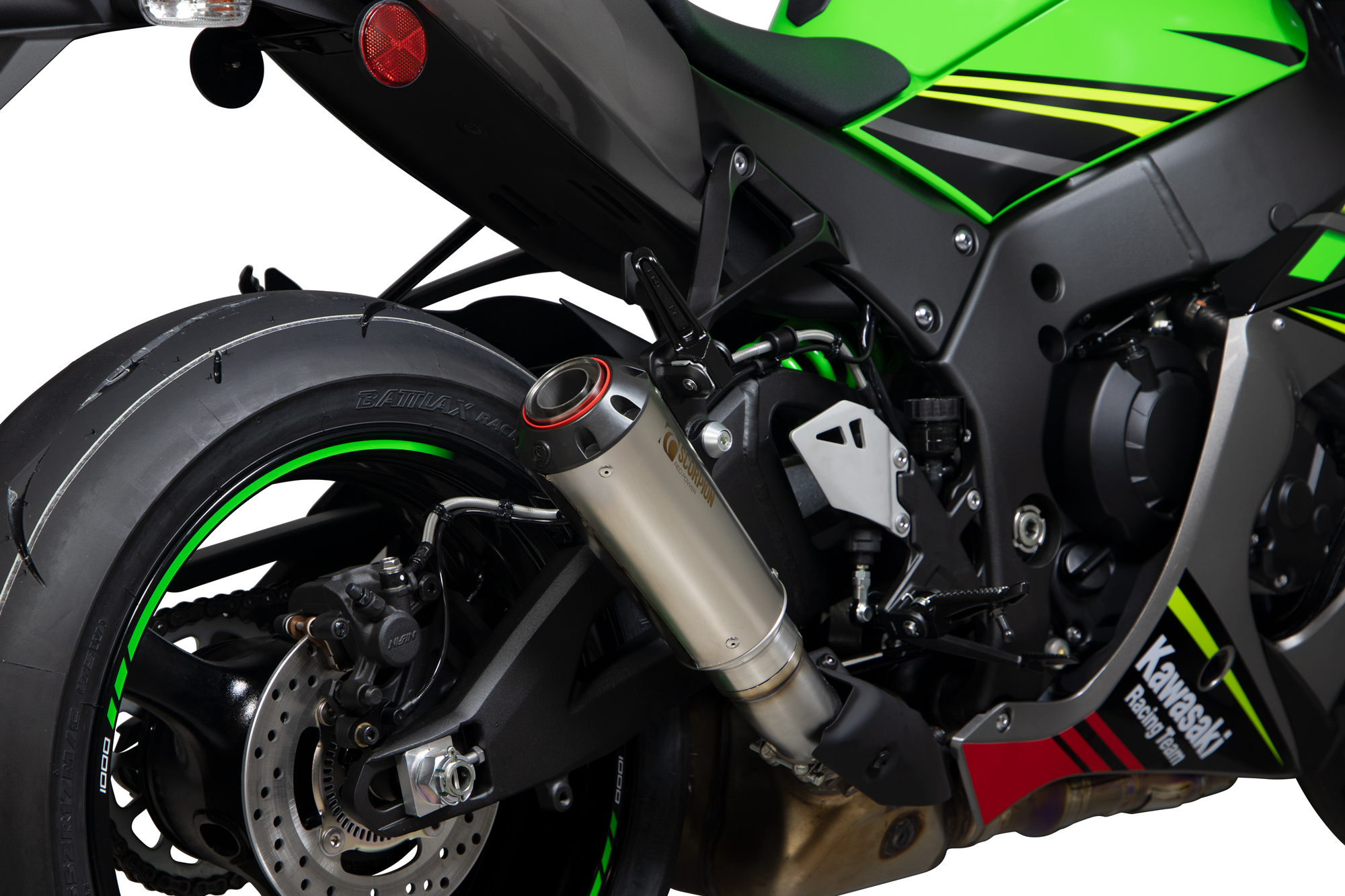 Scorpion Red Power Auspuff für Kawasaki Ninja ZX 10 R 2016-2020 / RR 2017-2020 / R SE 2018-2020