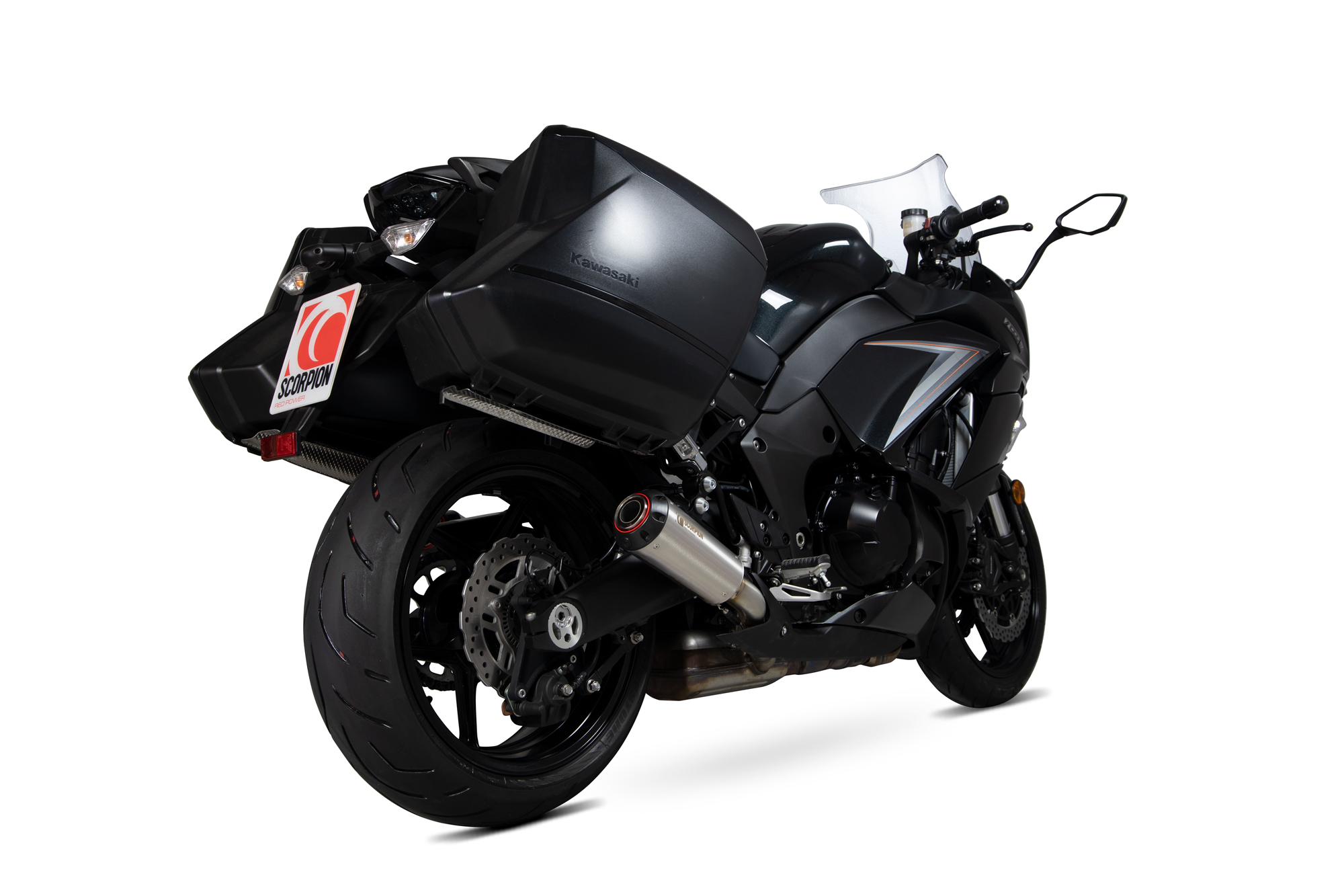 Scorpion Red Power Auspuff für Kawasaki Z 1000 SX 2017-2019 Motorräder