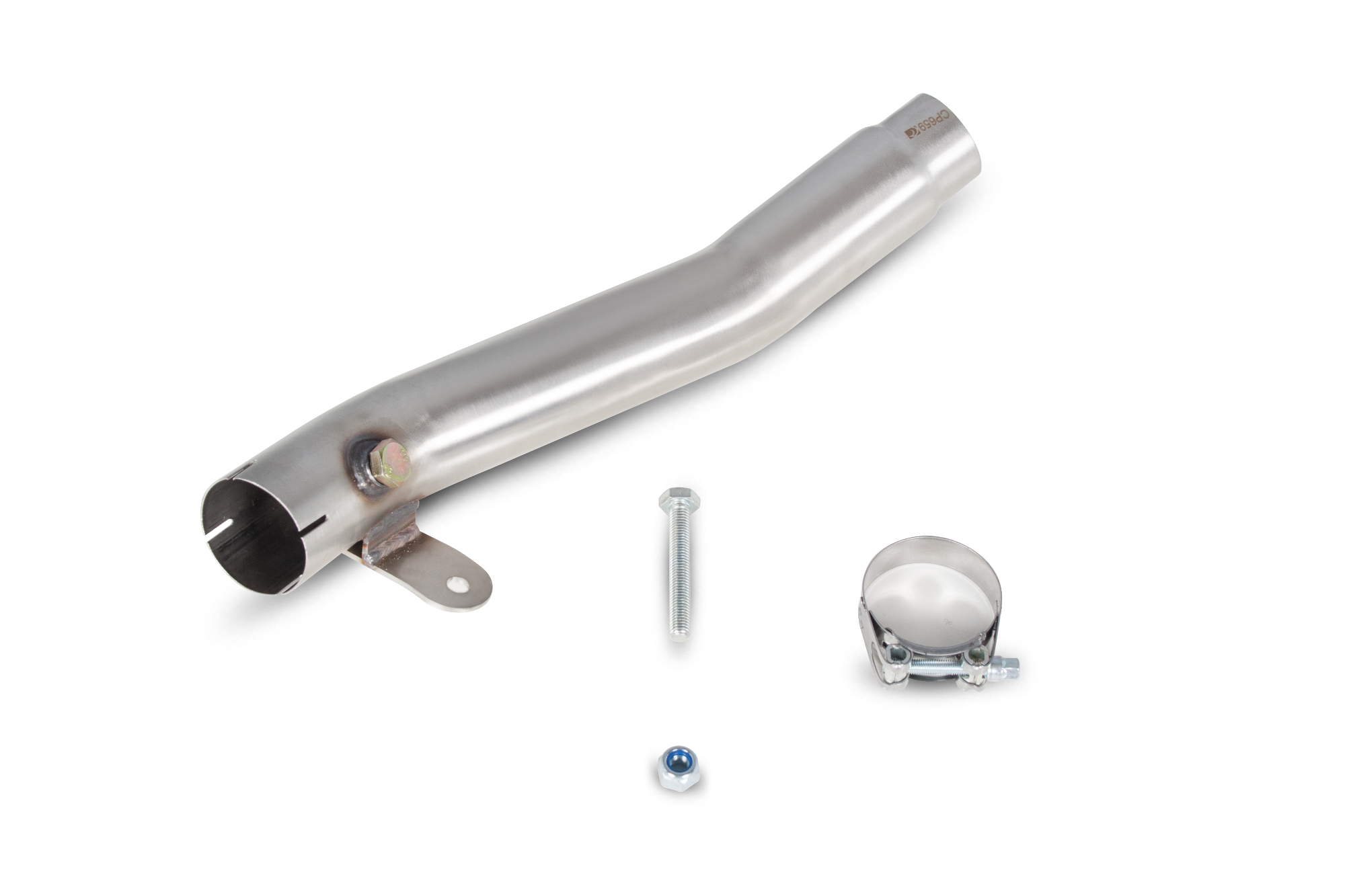 Scorpion Edelstahl Katersatzrohr ohne Halter für Kawasaki Ninja ZX 10 R 2011-2015 Motorräder