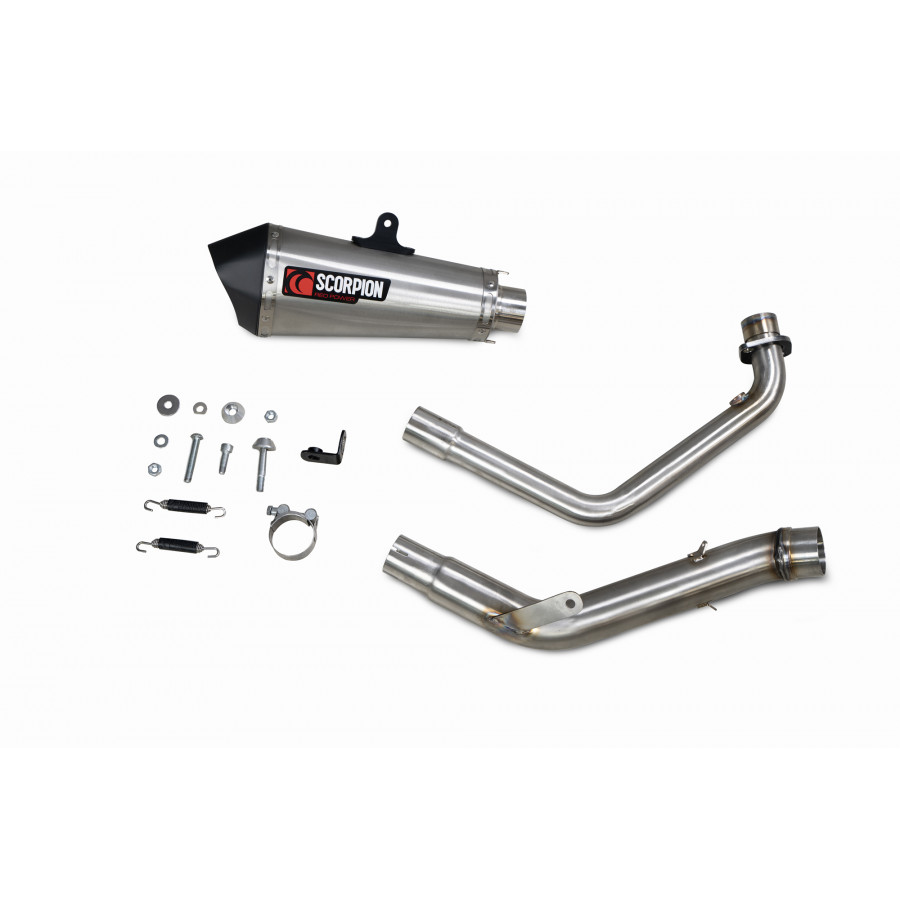 Scorpion Serket Parallel Komplettanlage für Honda CB 125 R 2021-2022 Motorräder