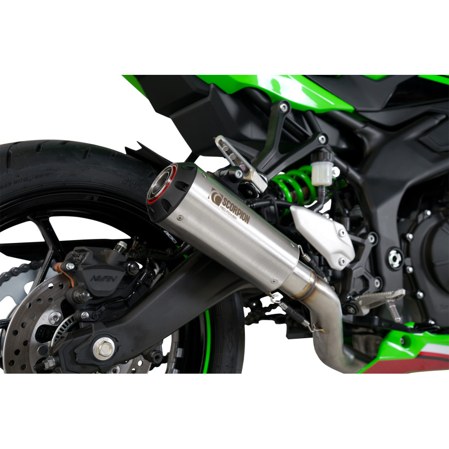 Scorpion Red Power Komplettanlage für Kawasaki ZX 4 RR 2023-2024 Motorräder