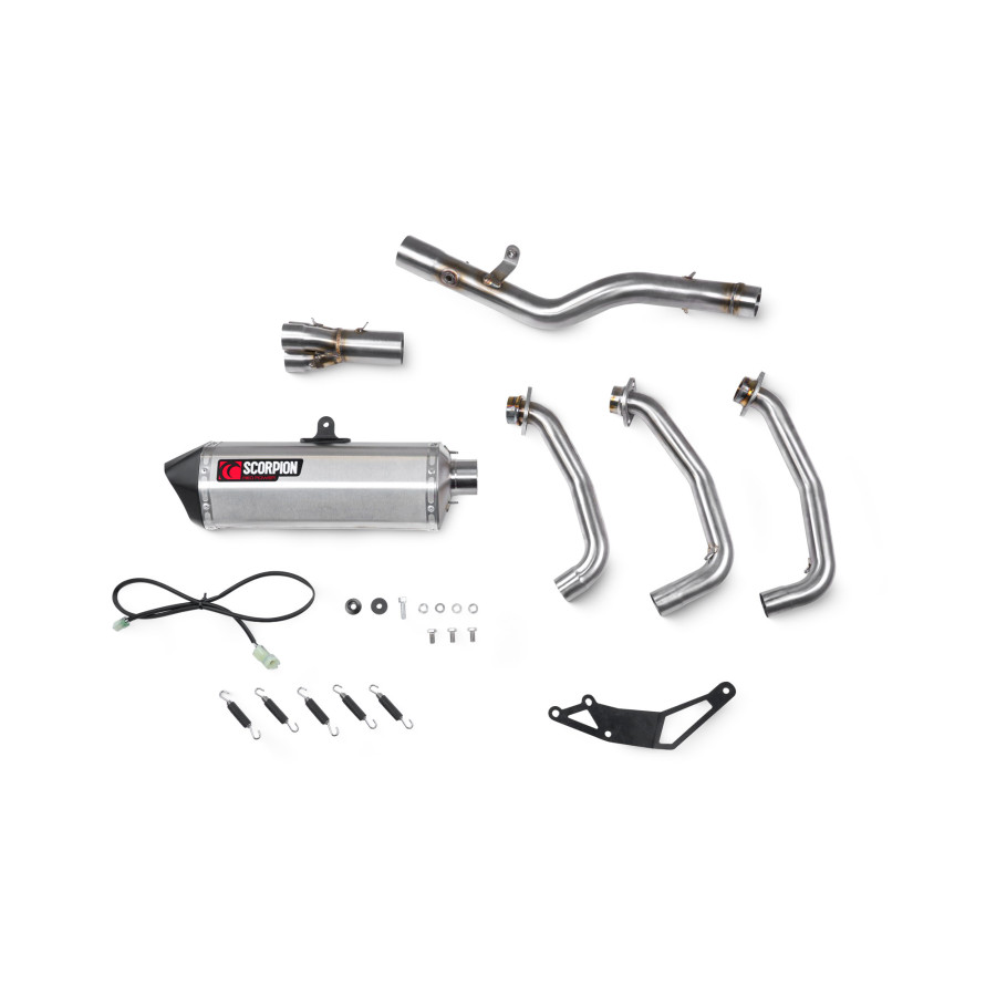Scorpion Serket Parallel Komplettanlage für Yamaha Tracer 900 / GT 2021-2024 Motorräder