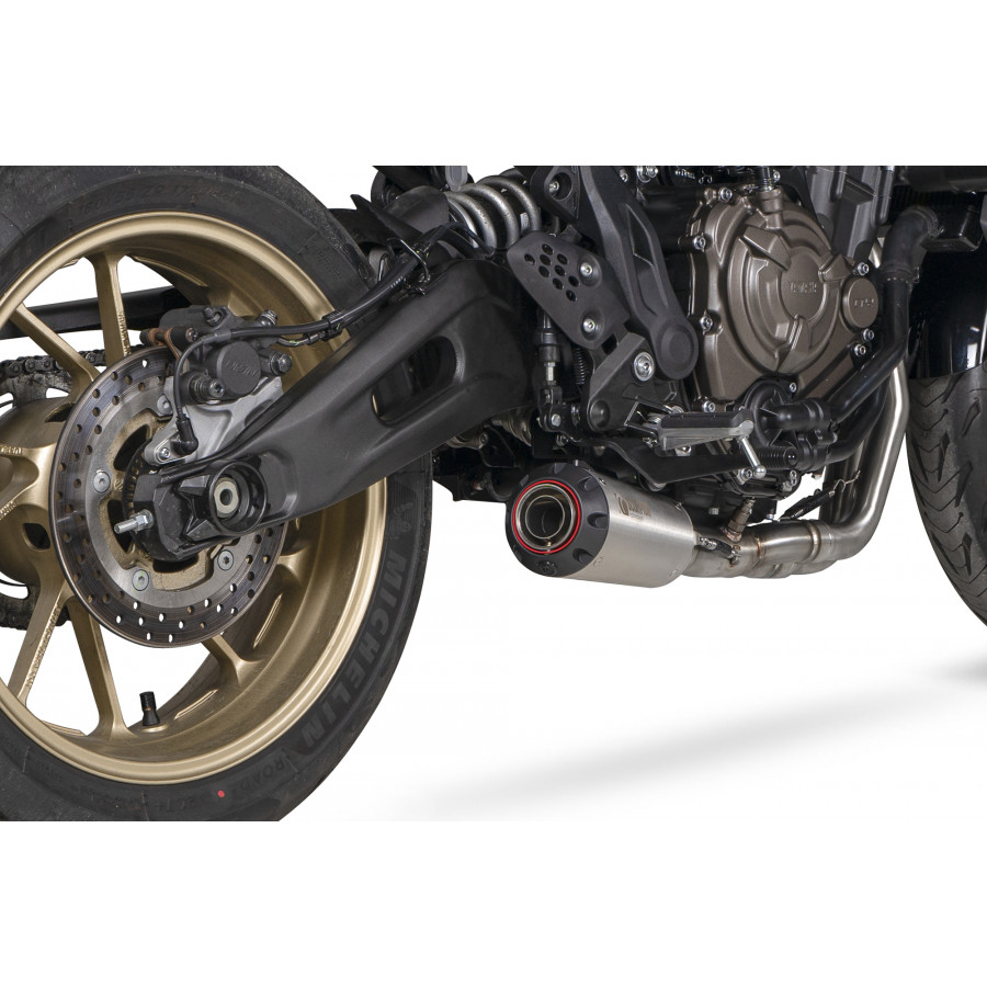 Scorpion Red Power Komplettanlage für Yamaha XSR 700 2021-2023 Motorräder