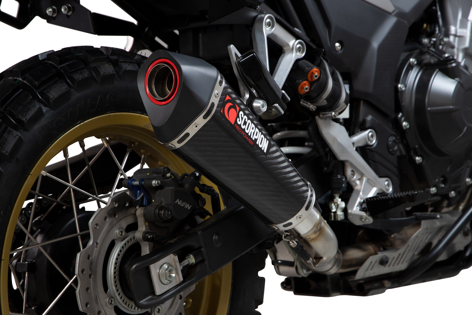 Scorpion Serket Taper Auspuff für Honda CB 500 X 2019-2020 Motorräder