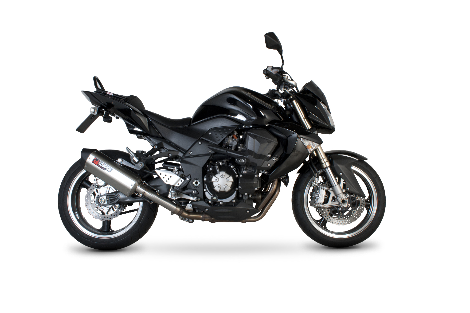Scorpion Serket Parallel Auspuff für Kawasaki Z 1000 2007-2009 Motorräder