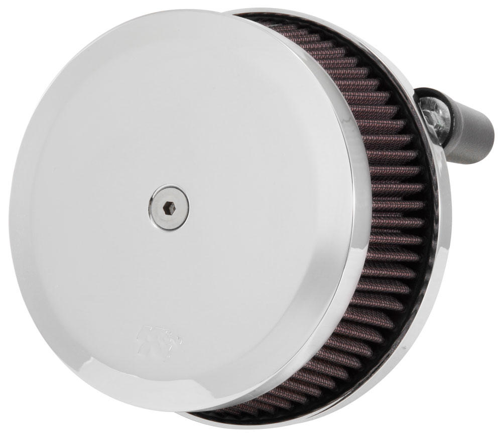 K&N Street Metal Intake System für XL 883 und XL 1200 2013-2014 - Hammer Design verchromt
