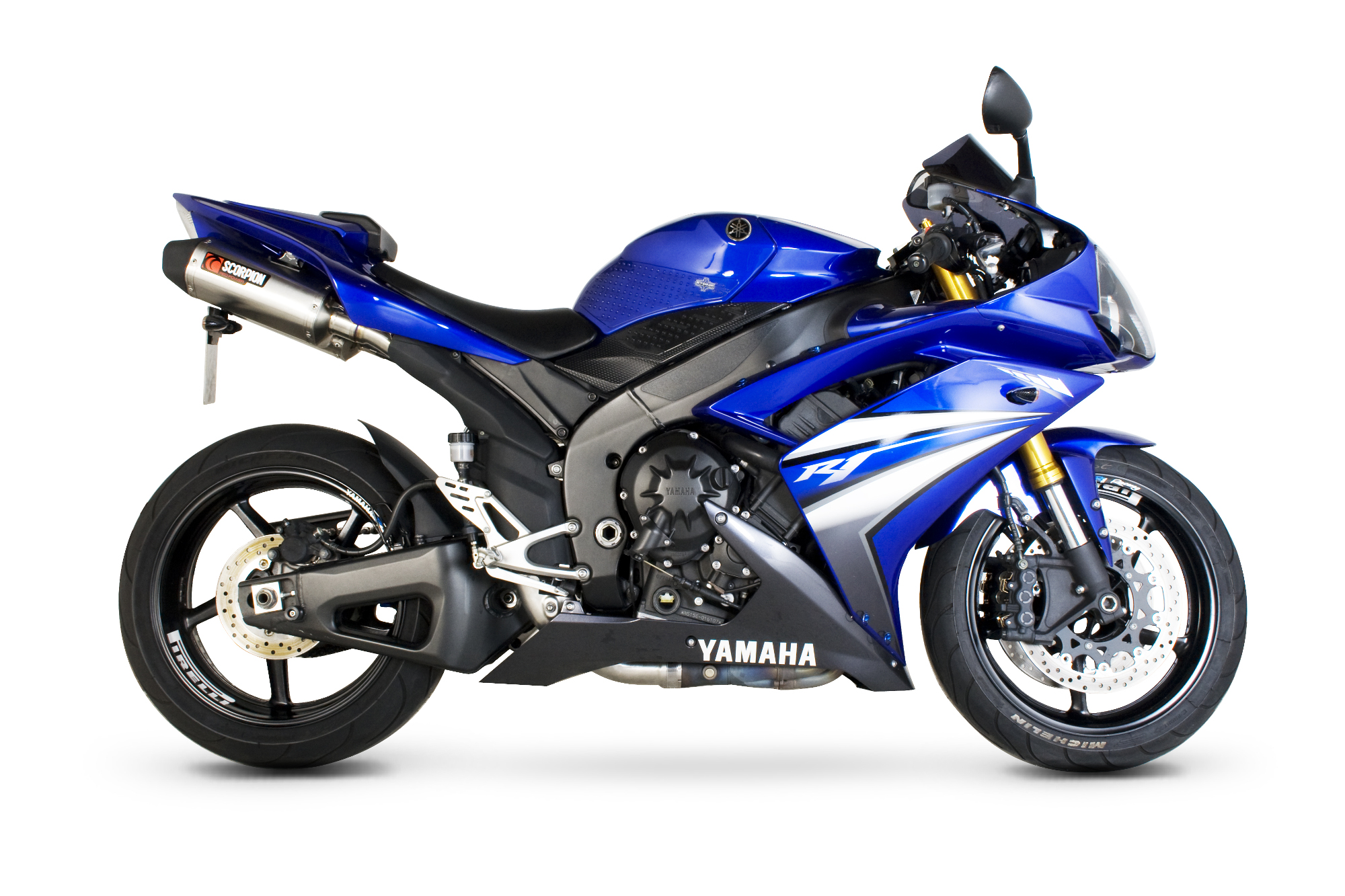 Scorpion Serket Parallel Auspuff für Yamaha YZF R 1 2007-2008 Motorräder