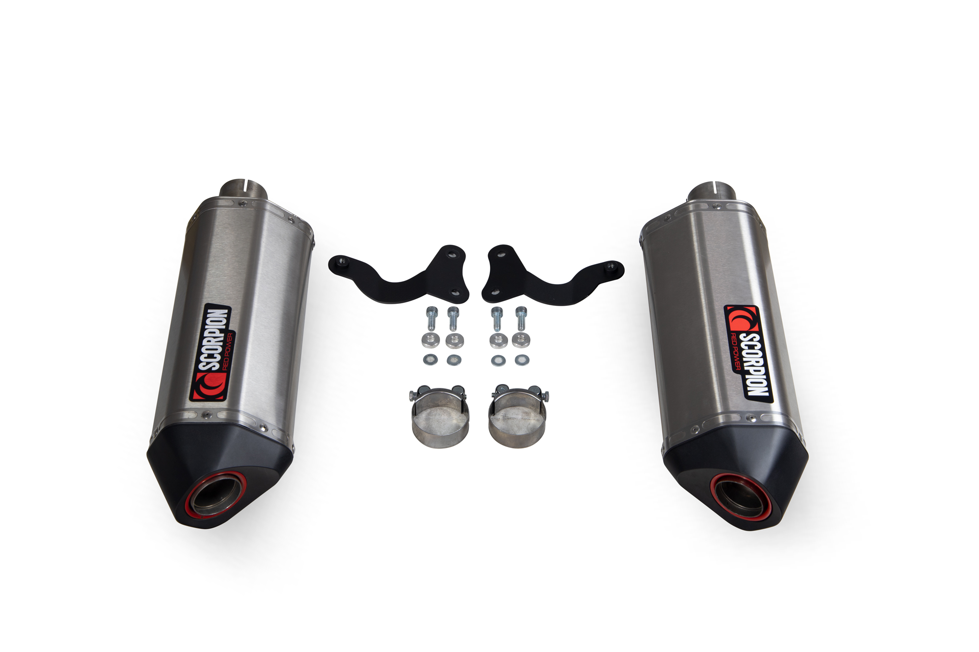 Scorpion Serket Parallel Auspuff mit EG-Betriebserlaubnis für Triumph Speed Triple 1050 R / S / RS 2018-2020 Motorrad