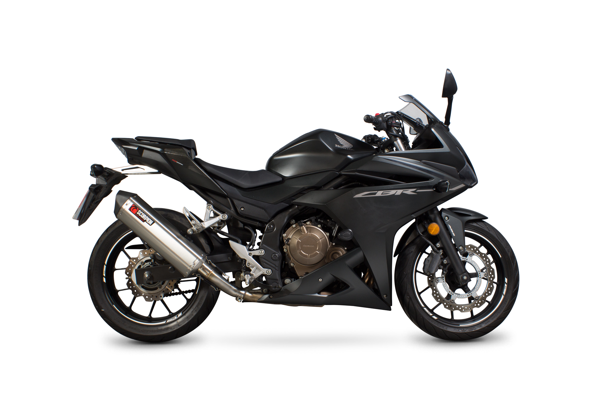 Scorpion Serket Parallel Auspuff für Honda CBR 500 R 2017- 2018 Motorräder