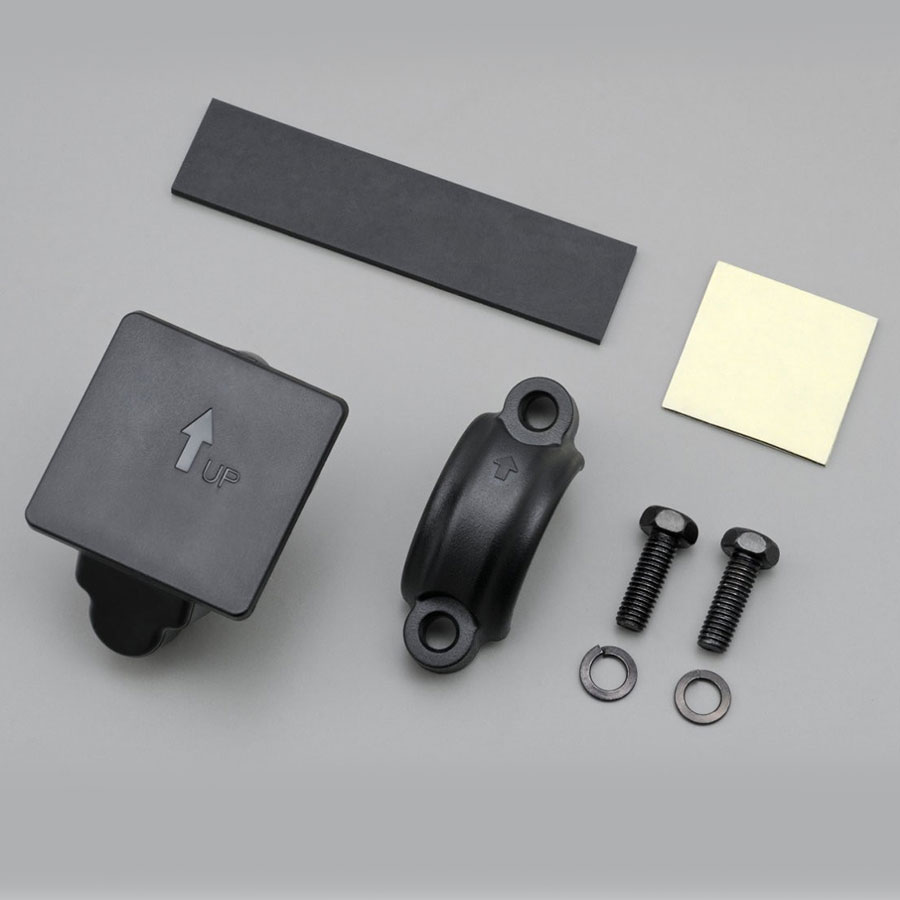 Lenkerhalter für Zusatzinstrumente für 22 mm und 25,4 mm (1") Lenker universal aus ABS