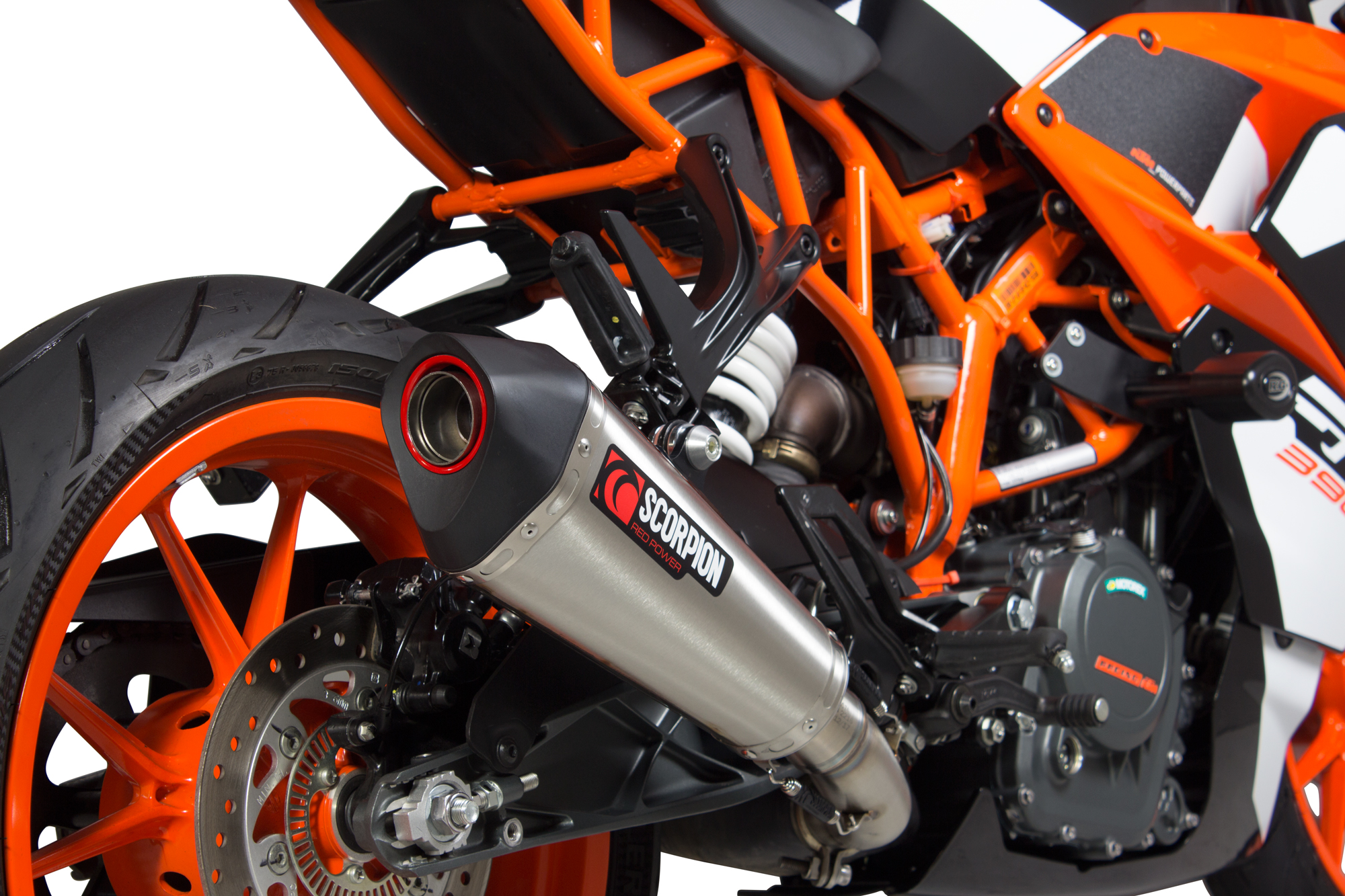 Scorpion Serket Taper Auspuff für KTM RC 390 2017-2020 Motorräder