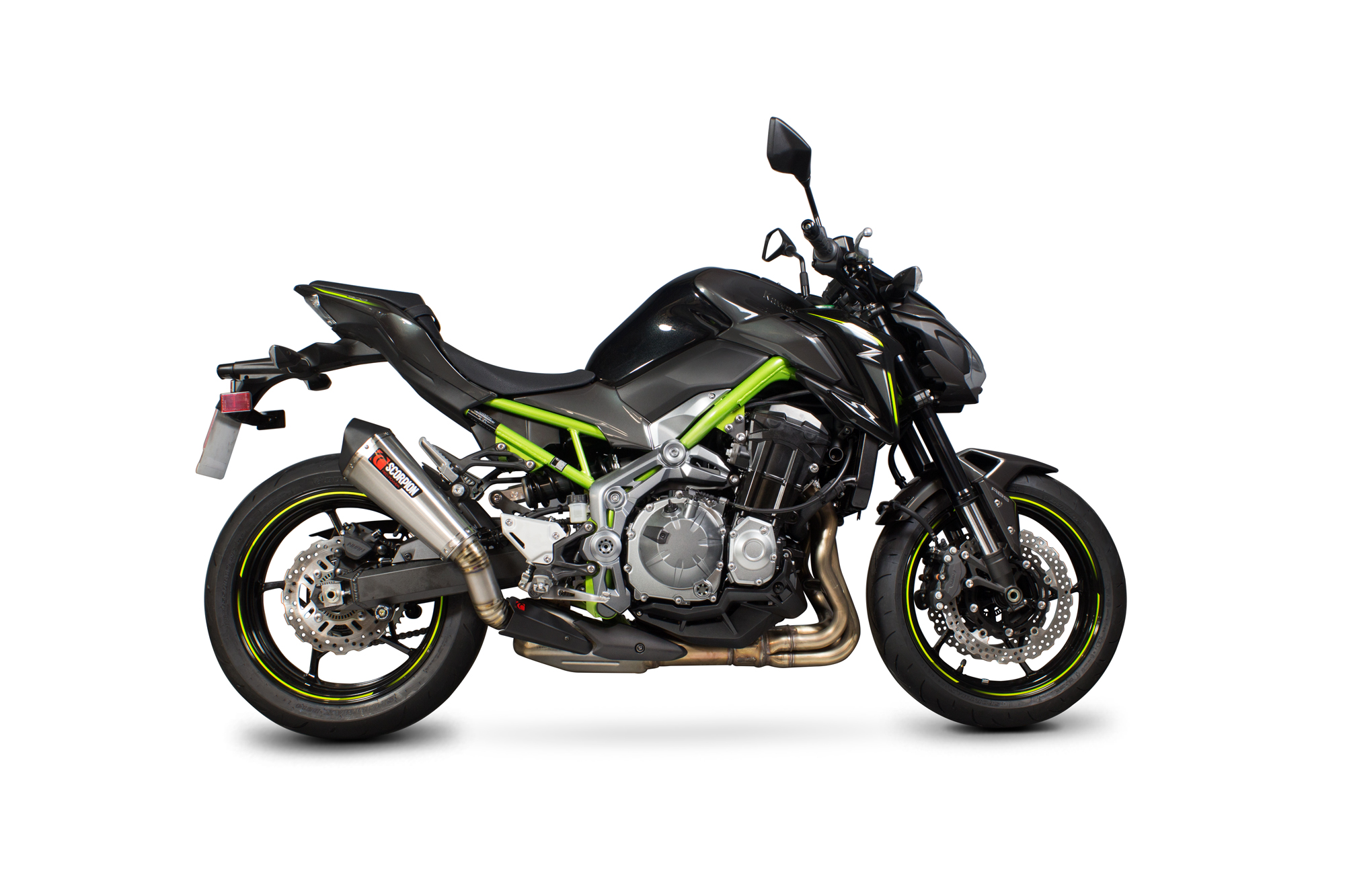Scorpion Serket Taper Auspuff für Kawasaki Z 900 2017-2019 Motorräder