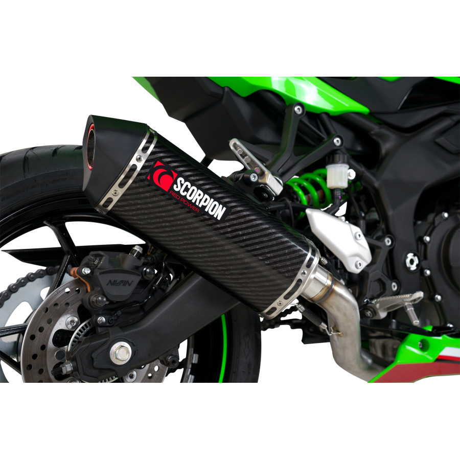 Scorpion Serket Parallel Komplettanlage für Kawasaki ZX 4 RR 2023-2024 Motorräder
