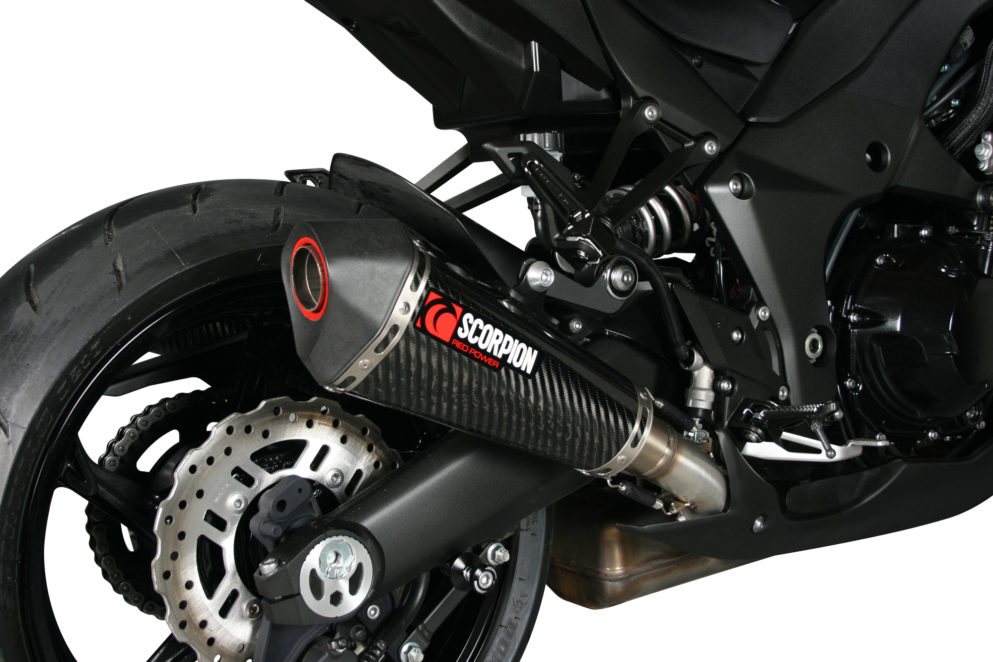 Scorpion Serket Taper Auspuff für Kawasaki Z 1000 / Z 1000 SX 2010-2013 Motorräder