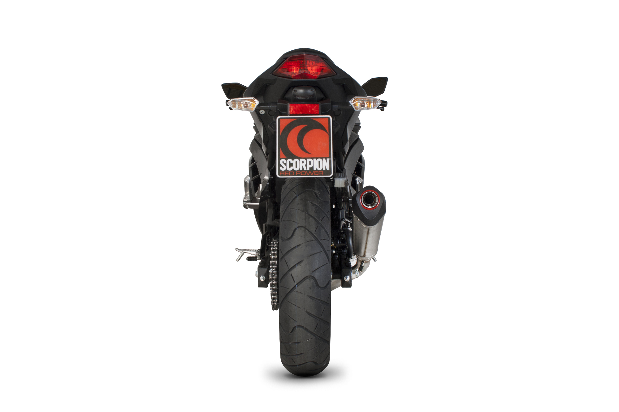 Scorpion Serket Taper Komplettanlage für Kawasaki Ninja 300 2012-2016 / Z 300 2015-2016 Motorräder