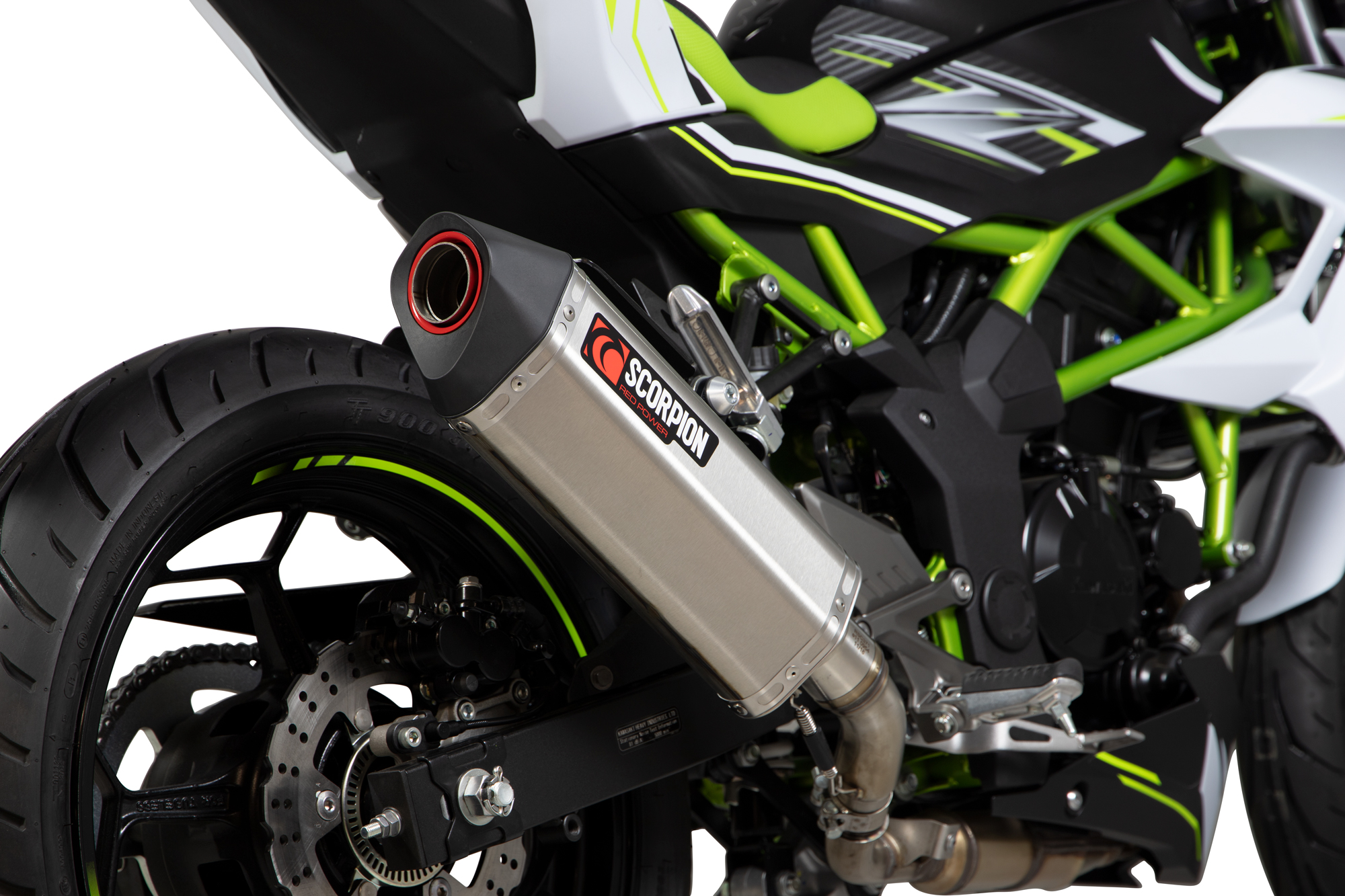 Scorpion Serket Parallel Auspuff für Kawasaki Z 125 2018-2020 Motorräder