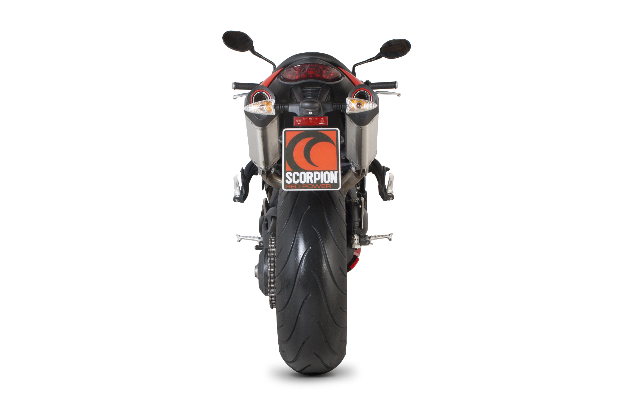 Scorpion Serket Parallel Auspuff für Triumph Speed Triple 1050 2011-2015 Motorräder