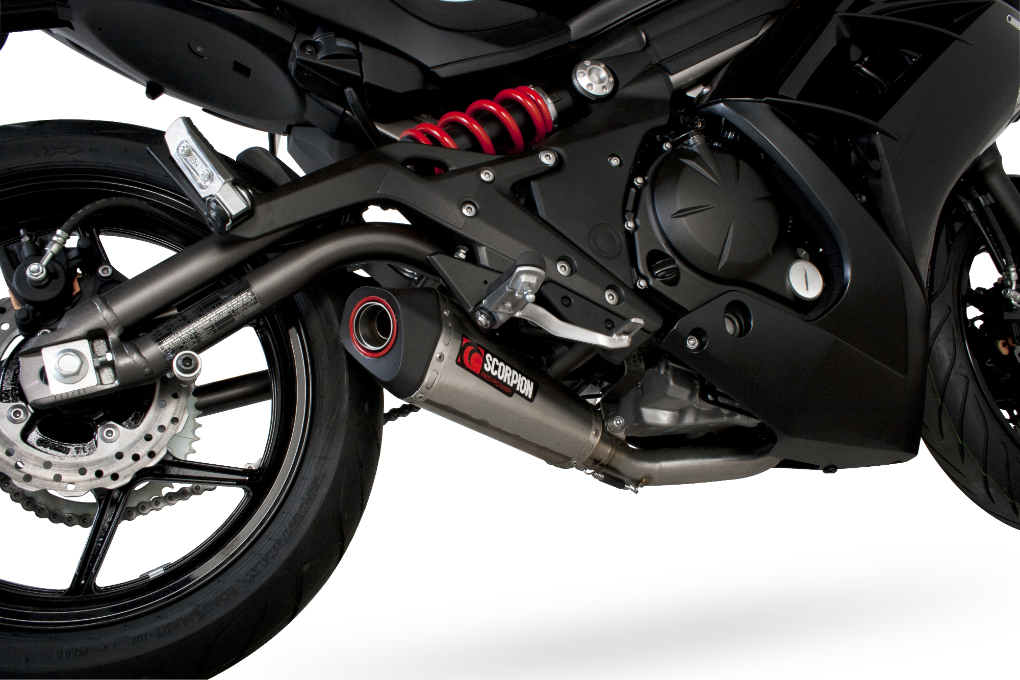 Scorpion Serket Taper Komplettanlage für Kawasaki ER 6 F / N 2012-2016 Motorräder