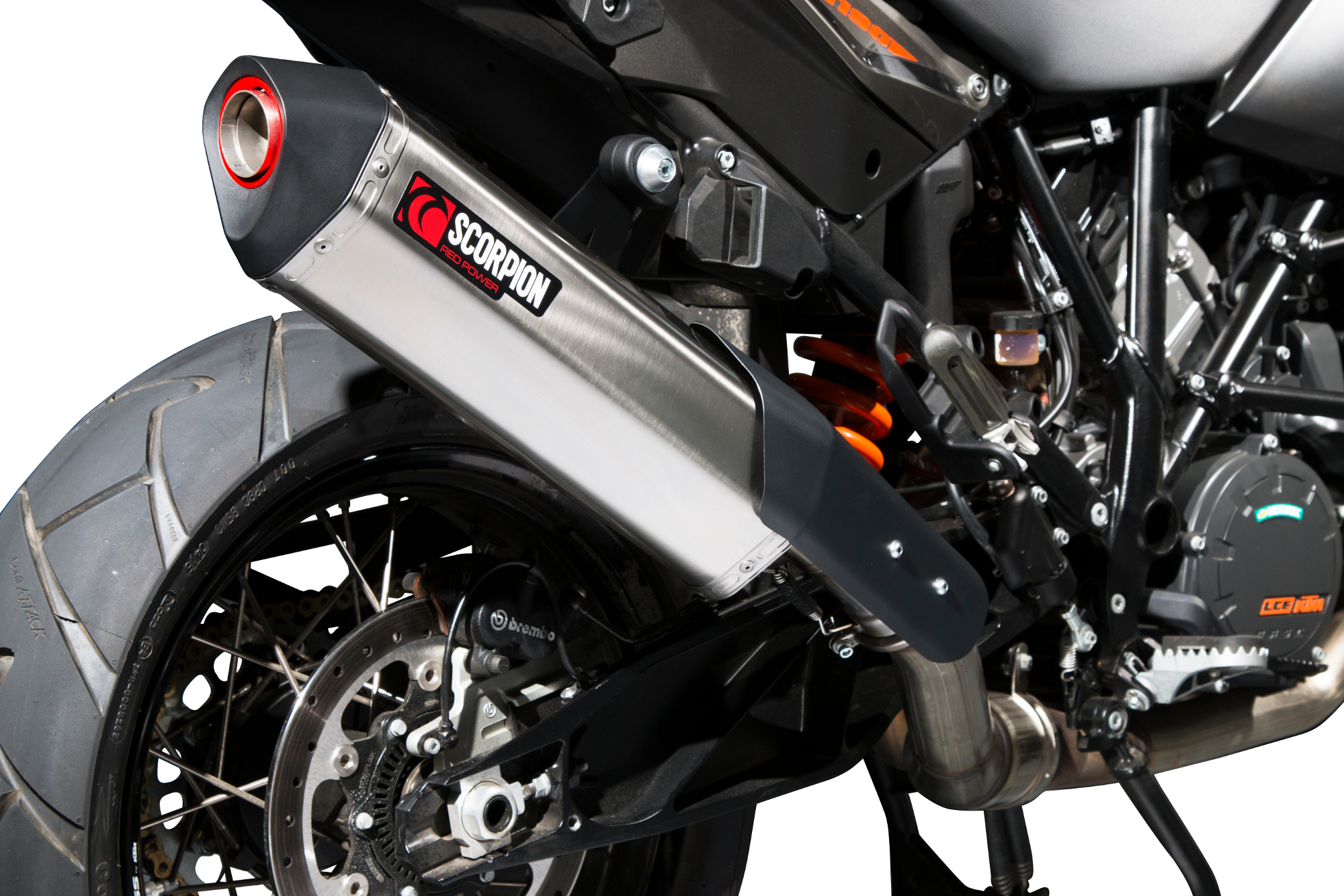 Scorpion Serket Parallel Auspuff für KTM Adventure 1190 2013-2016 Motorräder
