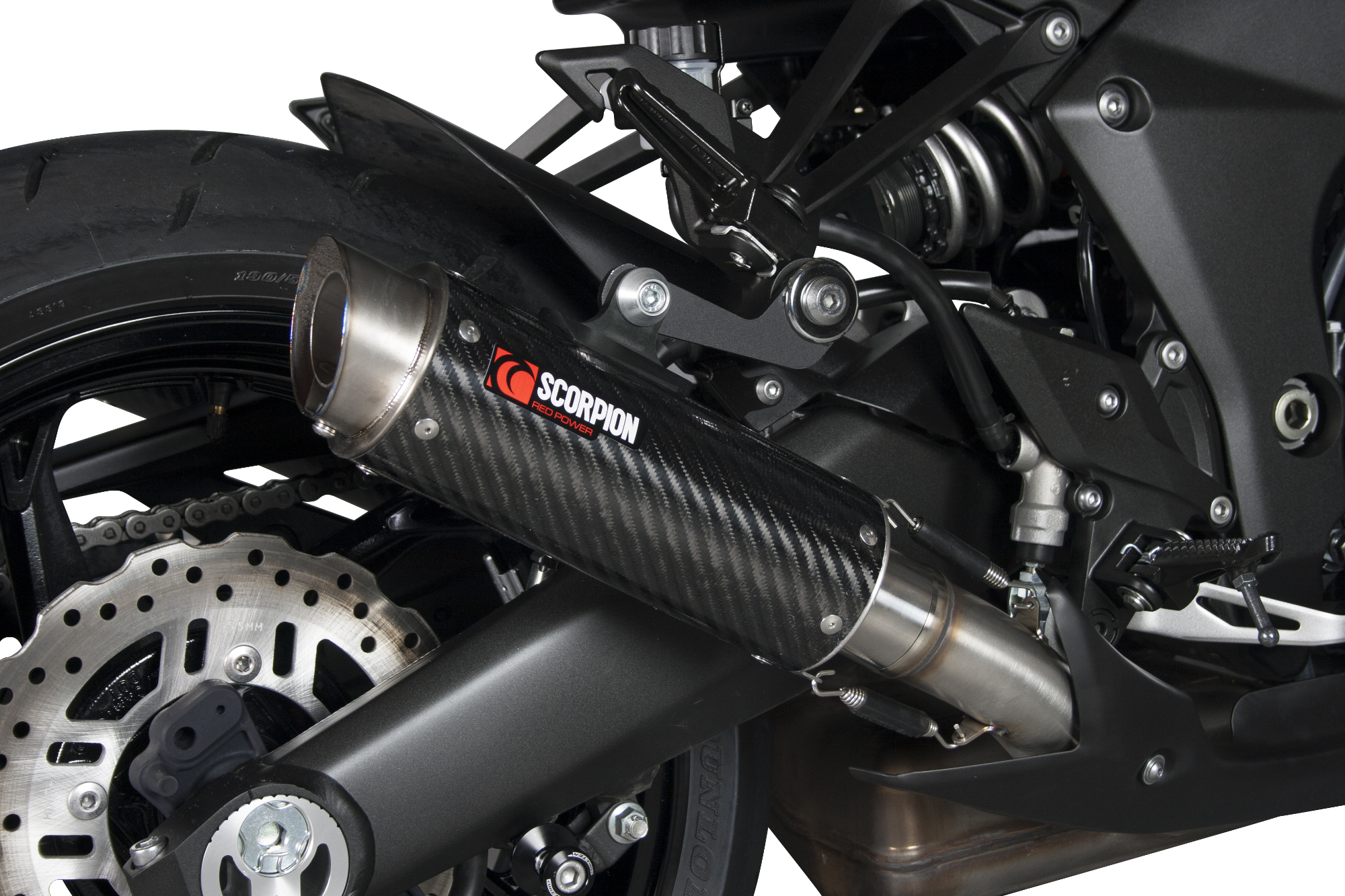 Scorpion RP-1 GP Auspuffanlage für Kawasaki Z 1000 / Z 1000 SX 2010-2013