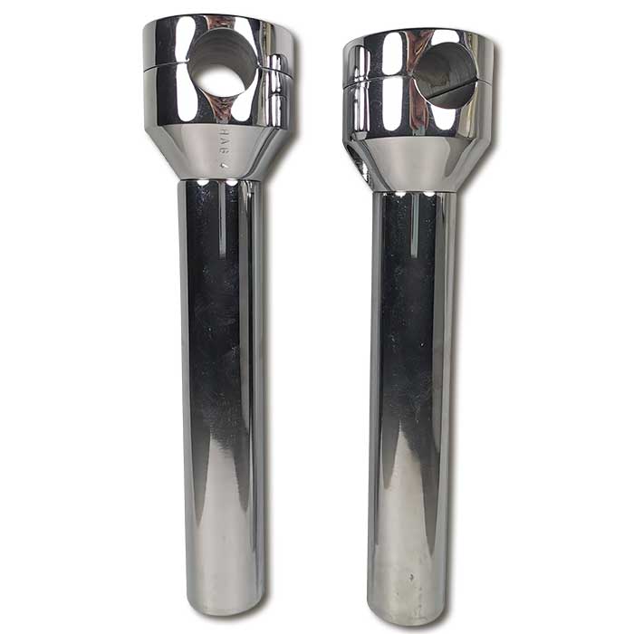 Riser für Lenker mit 22 mm Klemmdurchmesser verchromt