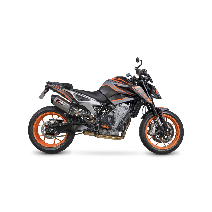 Scorpion Serket Parallel Auspuff für KTM Duke 790 2023 Motorräder
