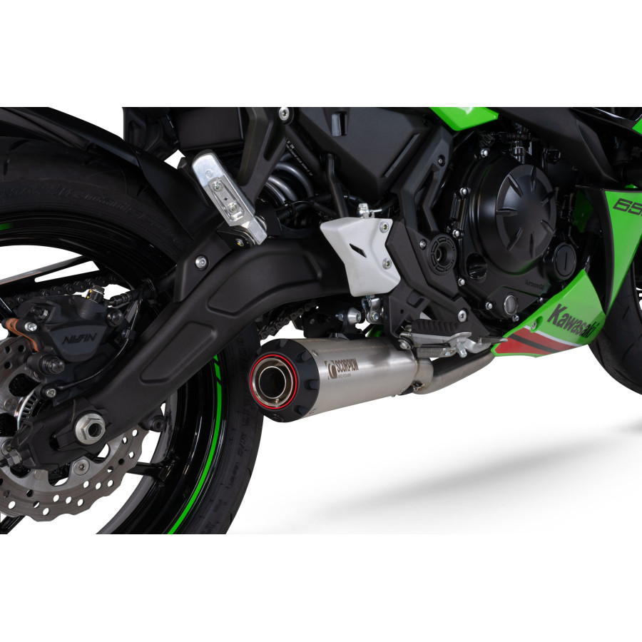 Scorpion Red Power Komplettanlage für Kawasaki Ninja 650 2023 Motorräder