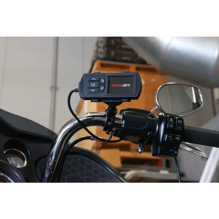 Montagebeispiel Powervision 3 Halter mit Lenkerhalter für 22 mm und Zollenker