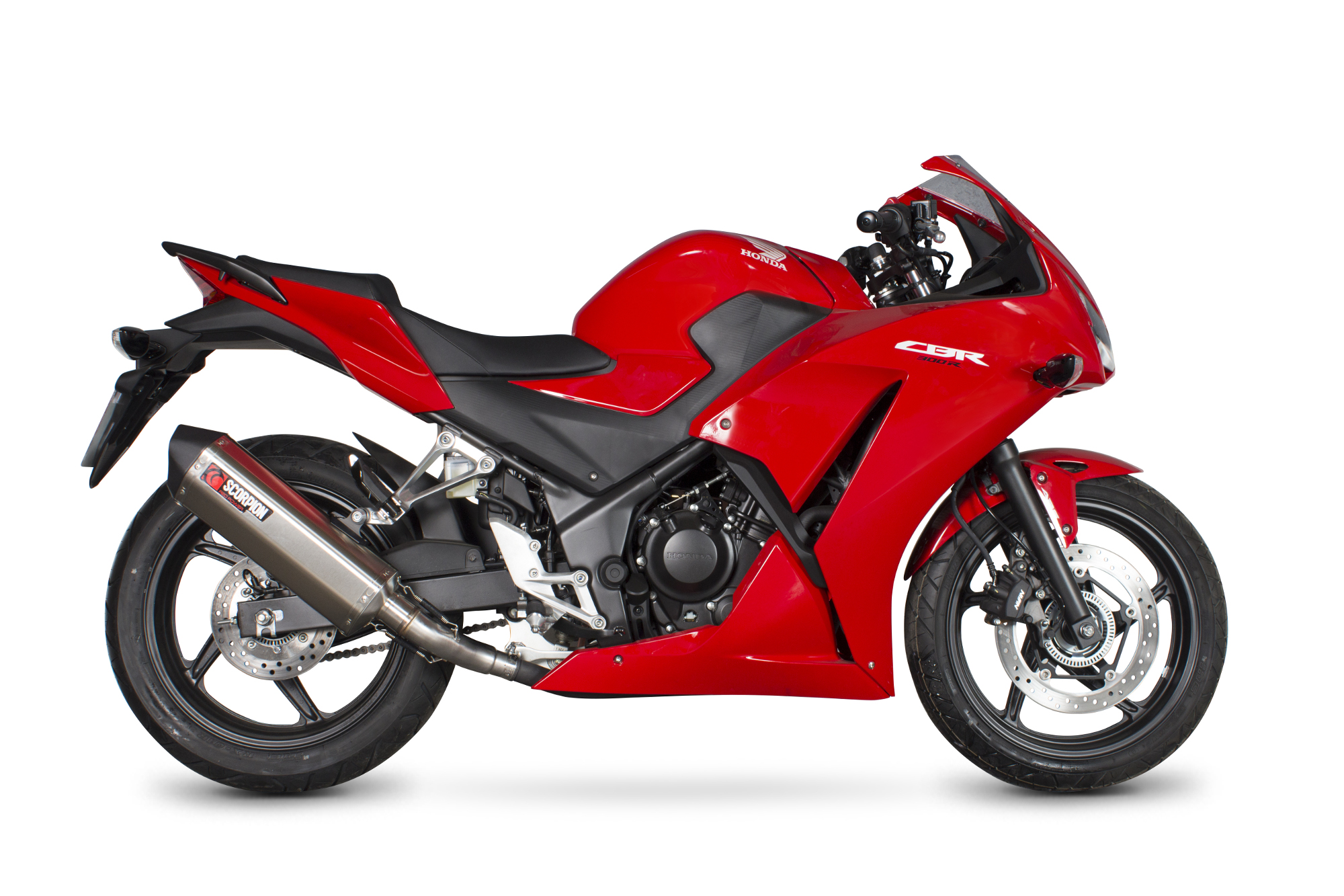 Scorpion Serket Parallel Auspuff für Honda CBR 300 R