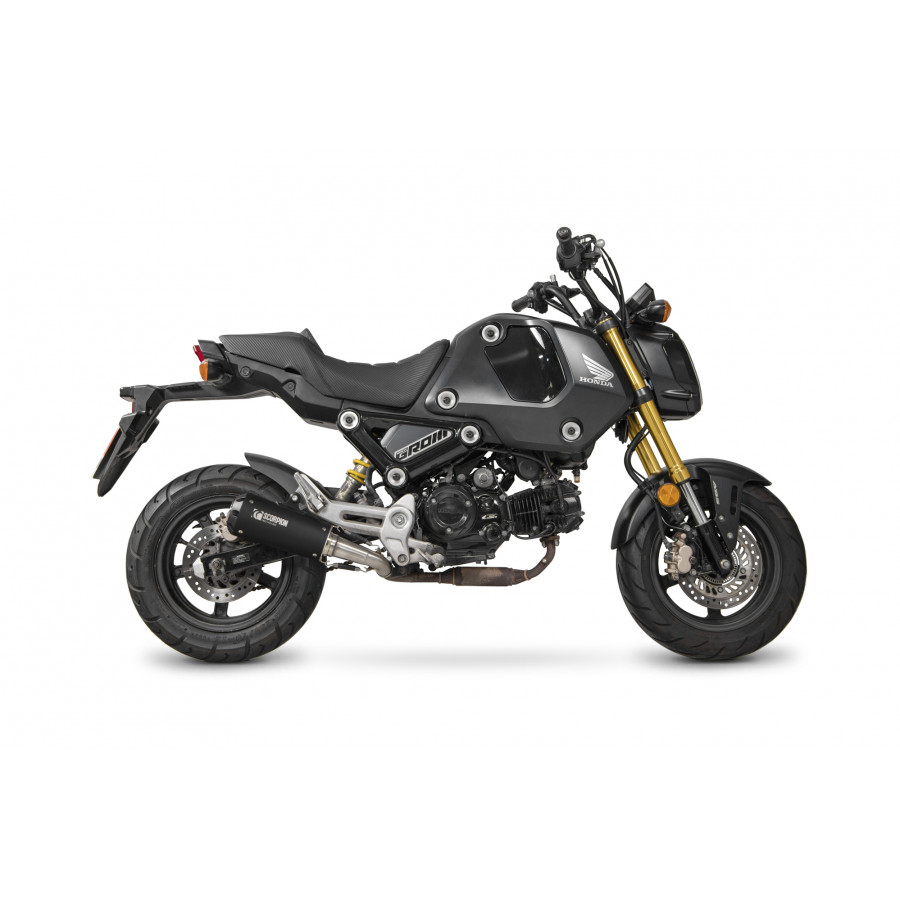 Scorpion Red Power Auspuffanlage für Honda MSX 125 2021-2022 Motorräder