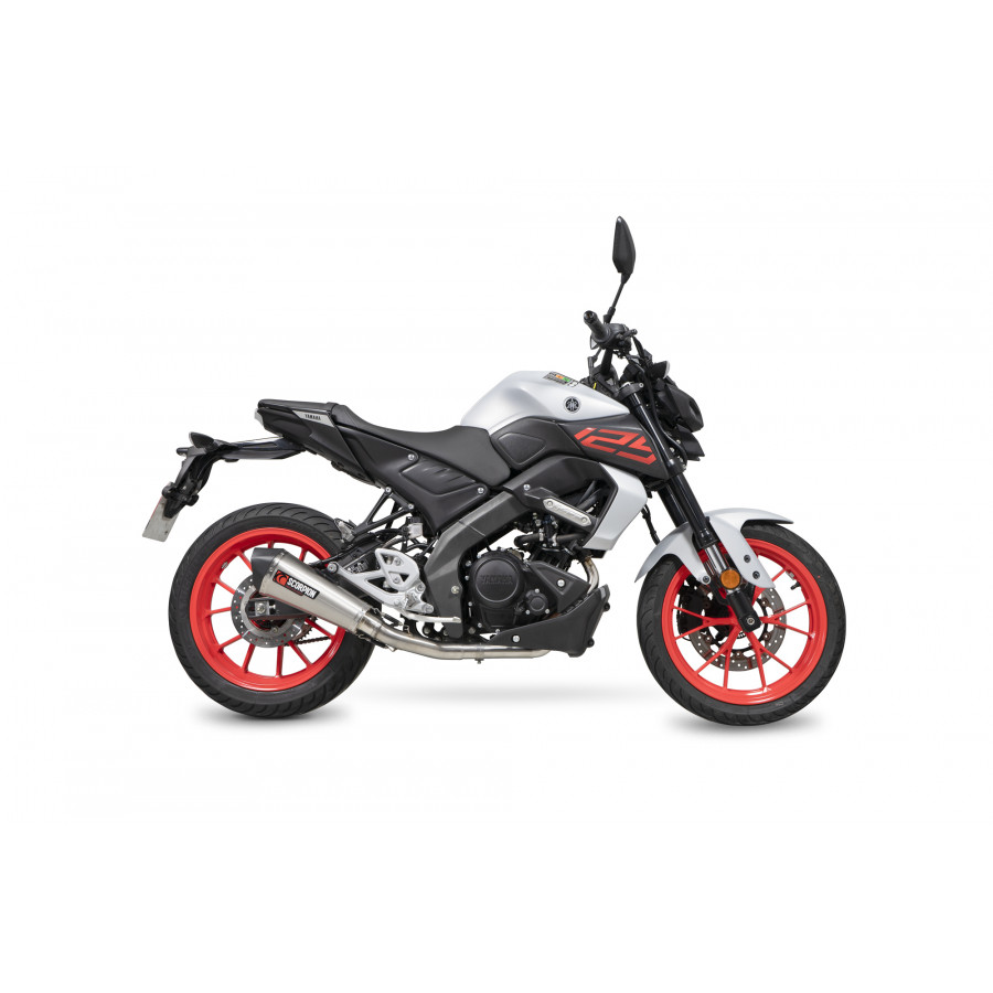 Scorpion Serket Taper Komplettanlage für Yamaha MT 125 2019-2020 Motorräder