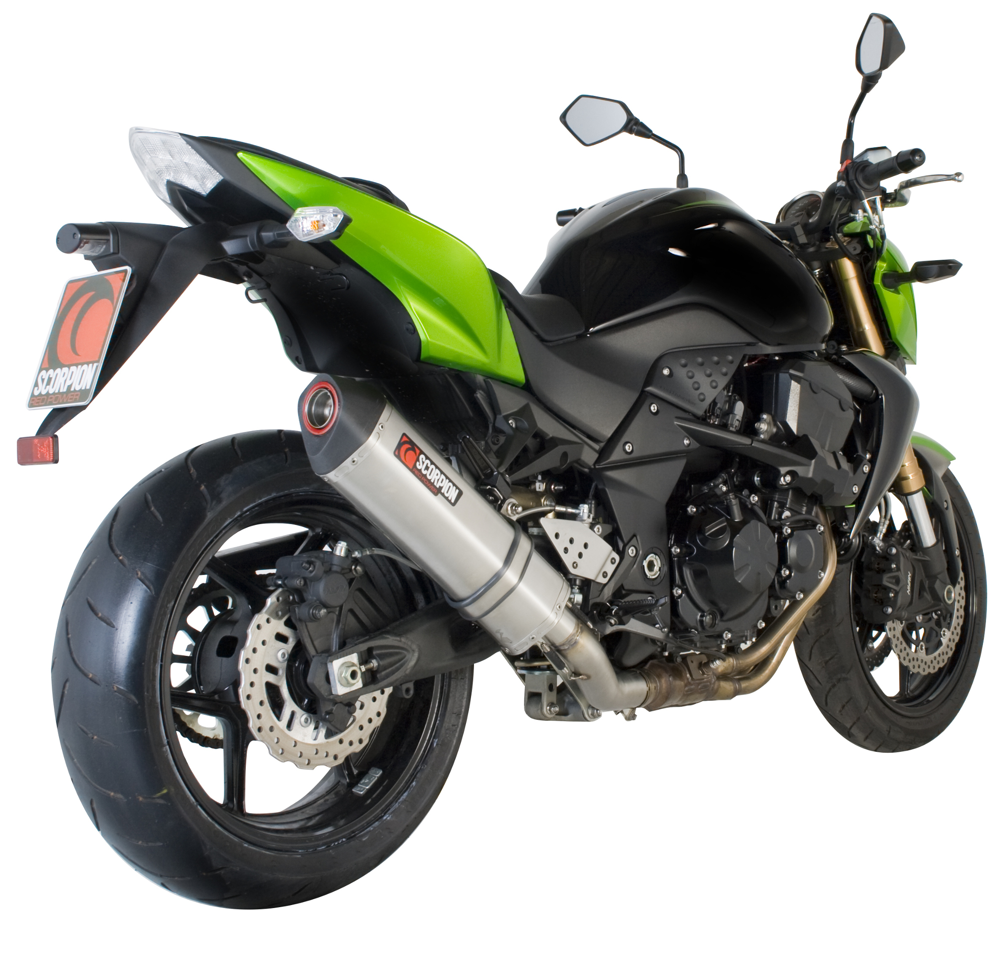 Scorpion Serket Parallel Auspuff für Kawasaki Z 750 2007-2012 Motorräder