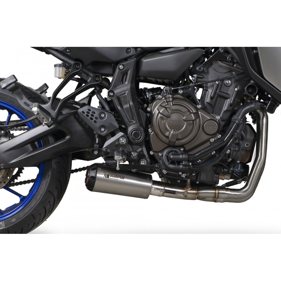 Scorpion Red Power Komplettanlage für Yamaha Tracer 7 2021-2023 Motorräder