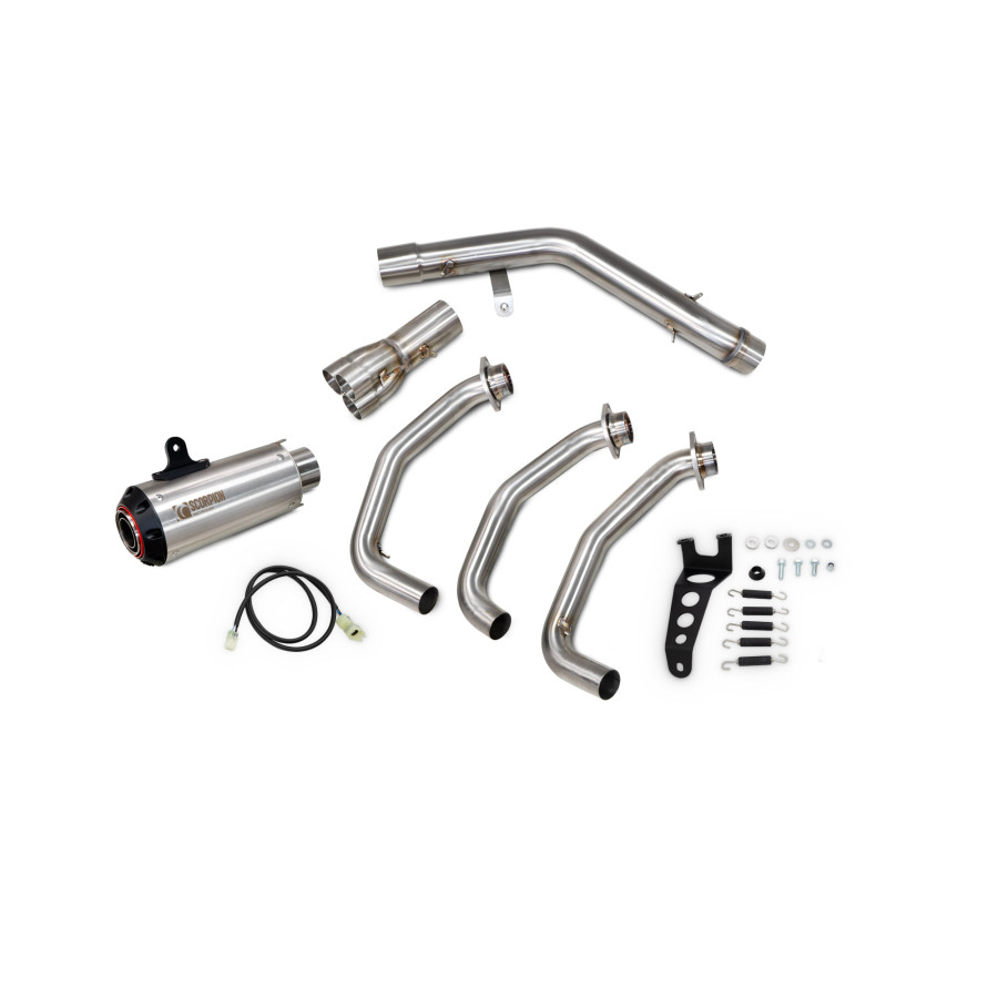 Scorpion Red Power Komplettanlage für Yamaha Xsr 900 2022-2023 Motorräder