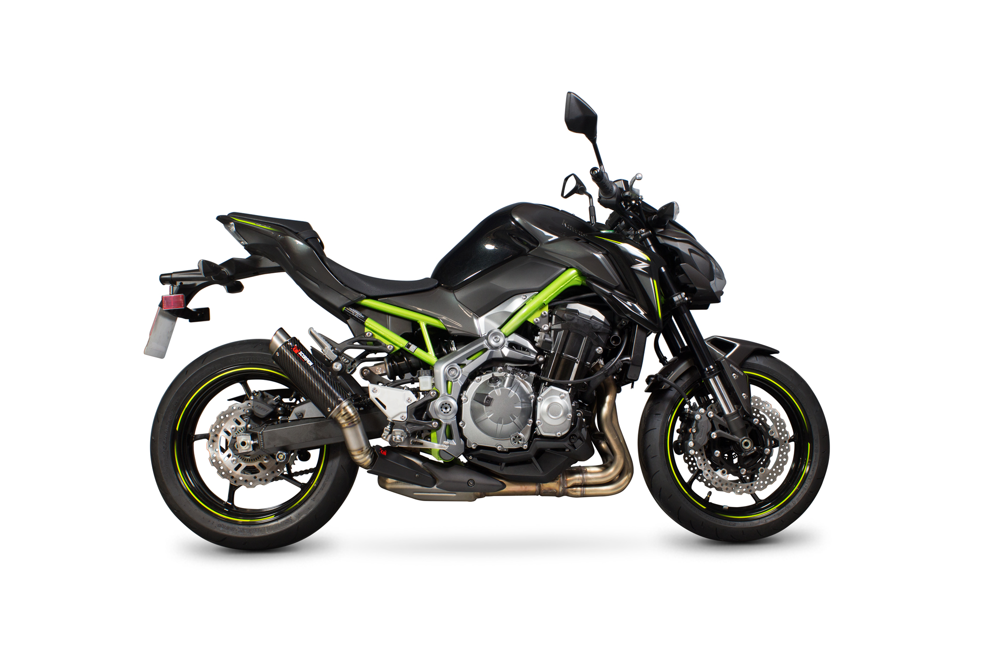 Scorpion RP-1 GP Auspuff für Kawasaki Z 900 2017-2019 Motorräder mit EG-Kennzeichnung