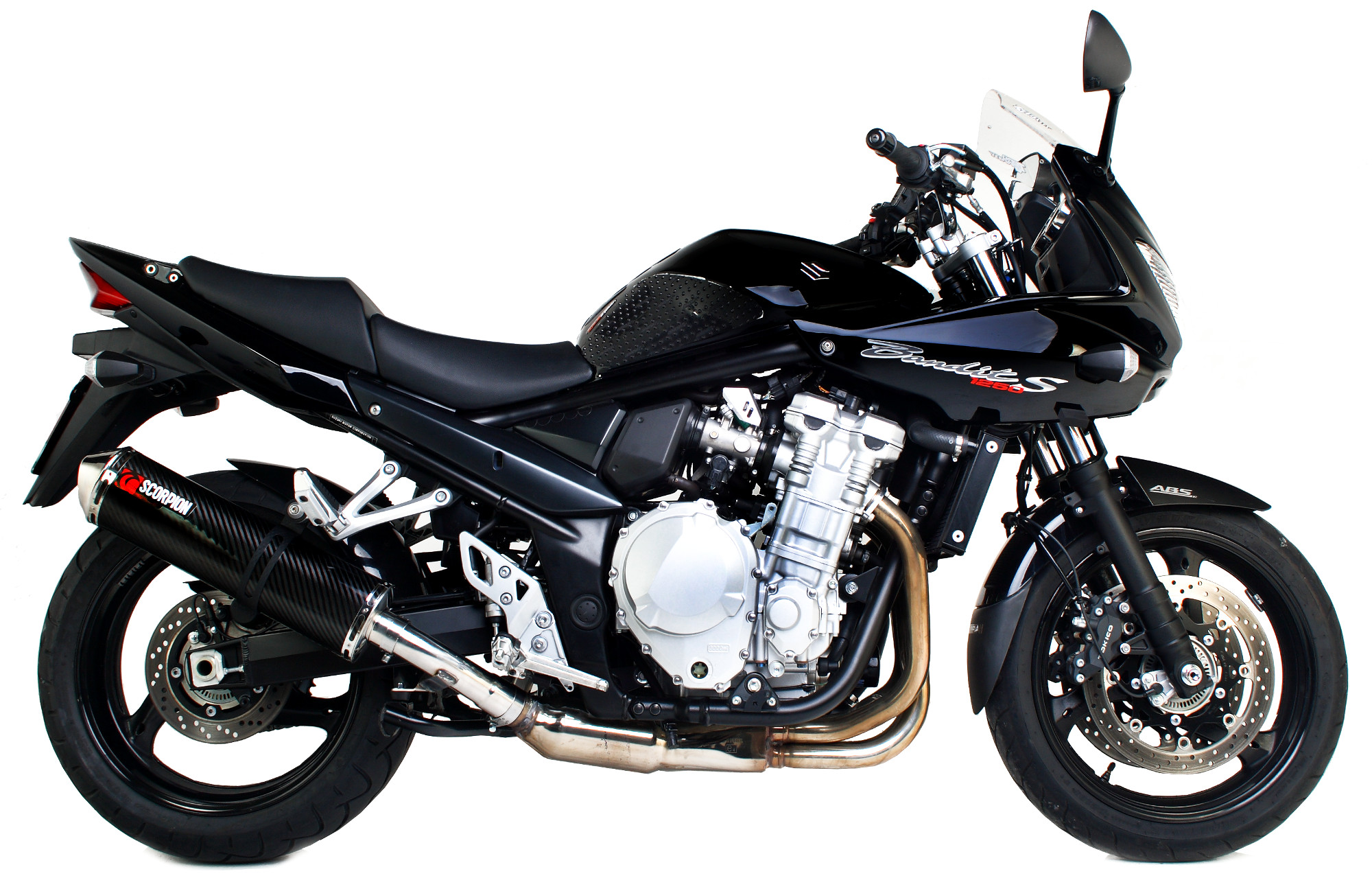 Scorpion Factory Auspuff für Suzuki GSF 1250 Bandit 2007-2015 Motorräder